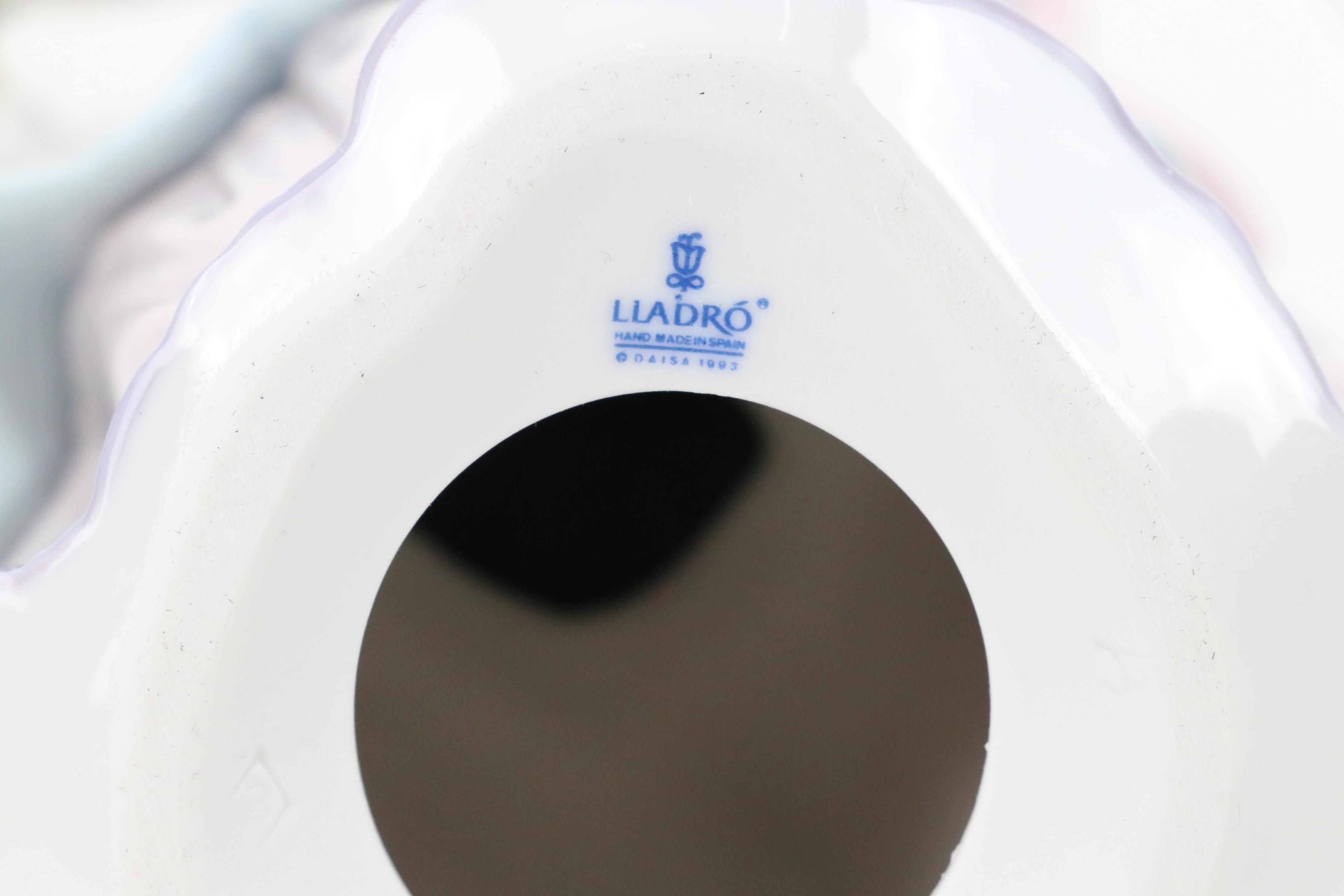 Lladró "Angel of the Stars," "Joyful Offering" and "Rejoice" Porcelain Figurines