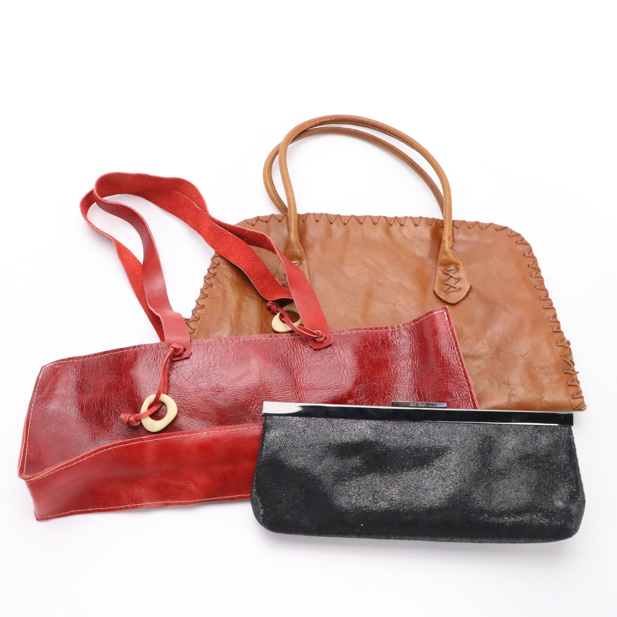 Calvin Klein Shimmer Shoulder Bag with J. Jill and Other Leather Shoulder Bags