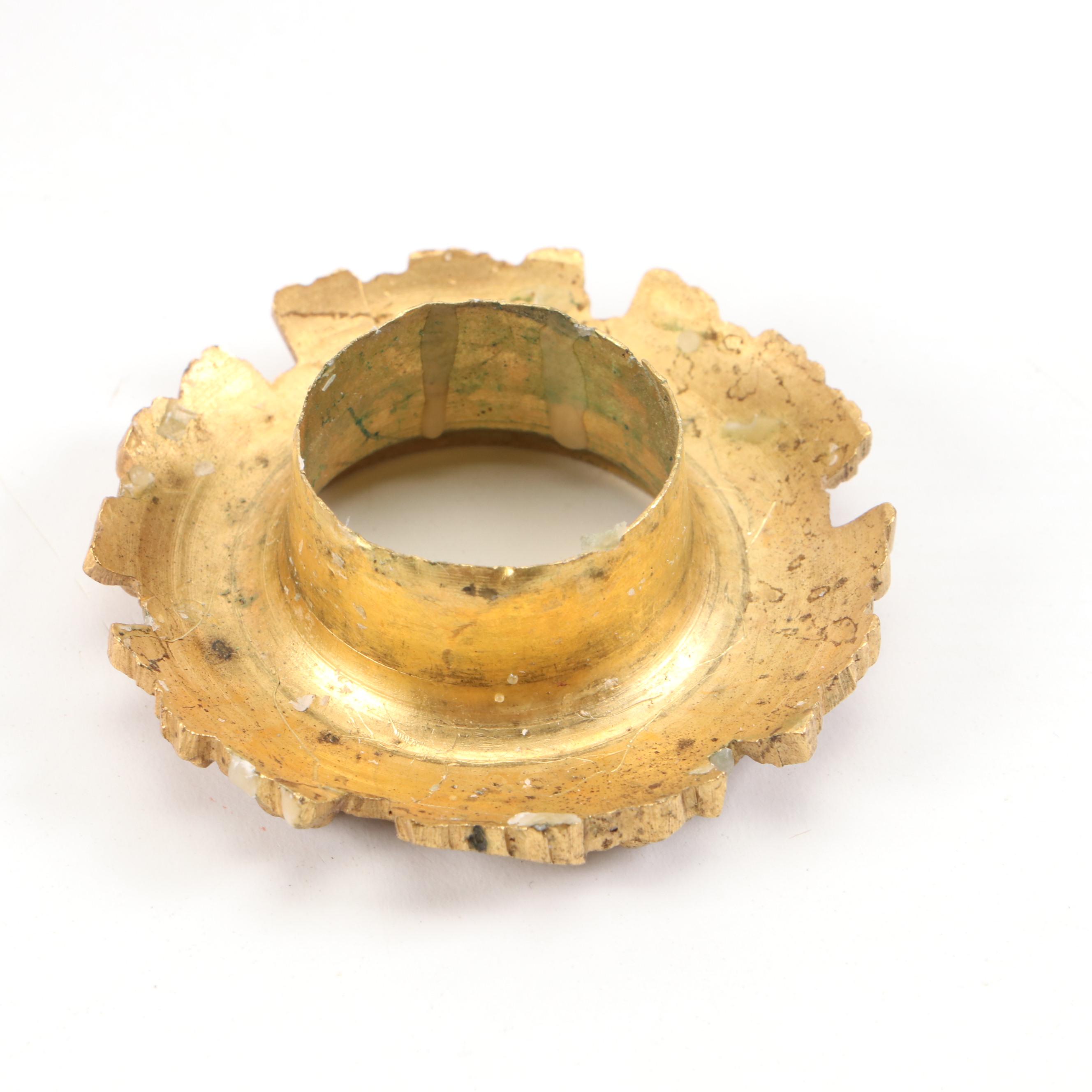 French Sèvres Style Gilt Bronze Candlelabras with Bleu Celeste Porcelain Panels