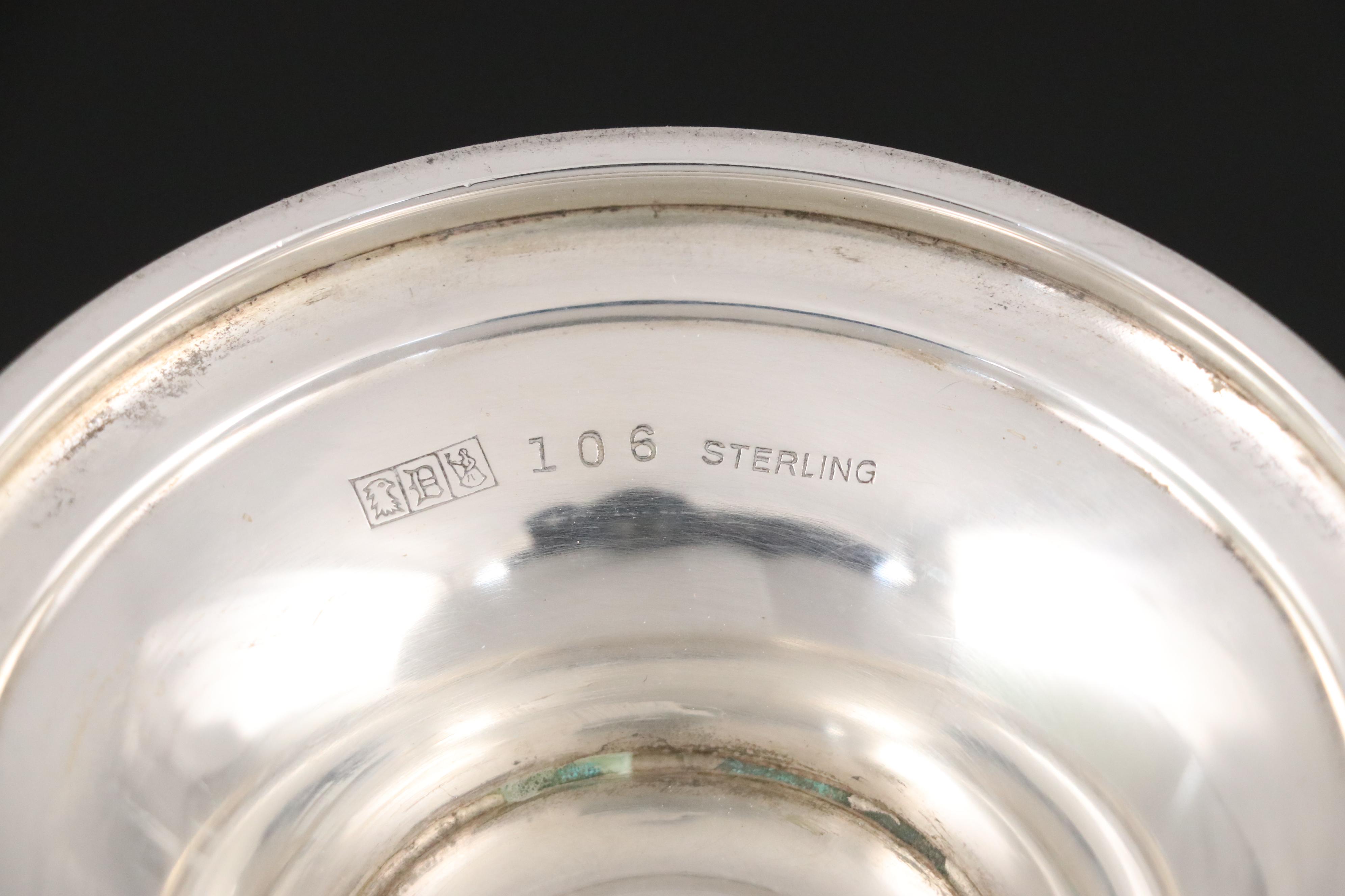 Dunkirk Silversmiths Hand-Chased Sterling Coffee and Tea Service