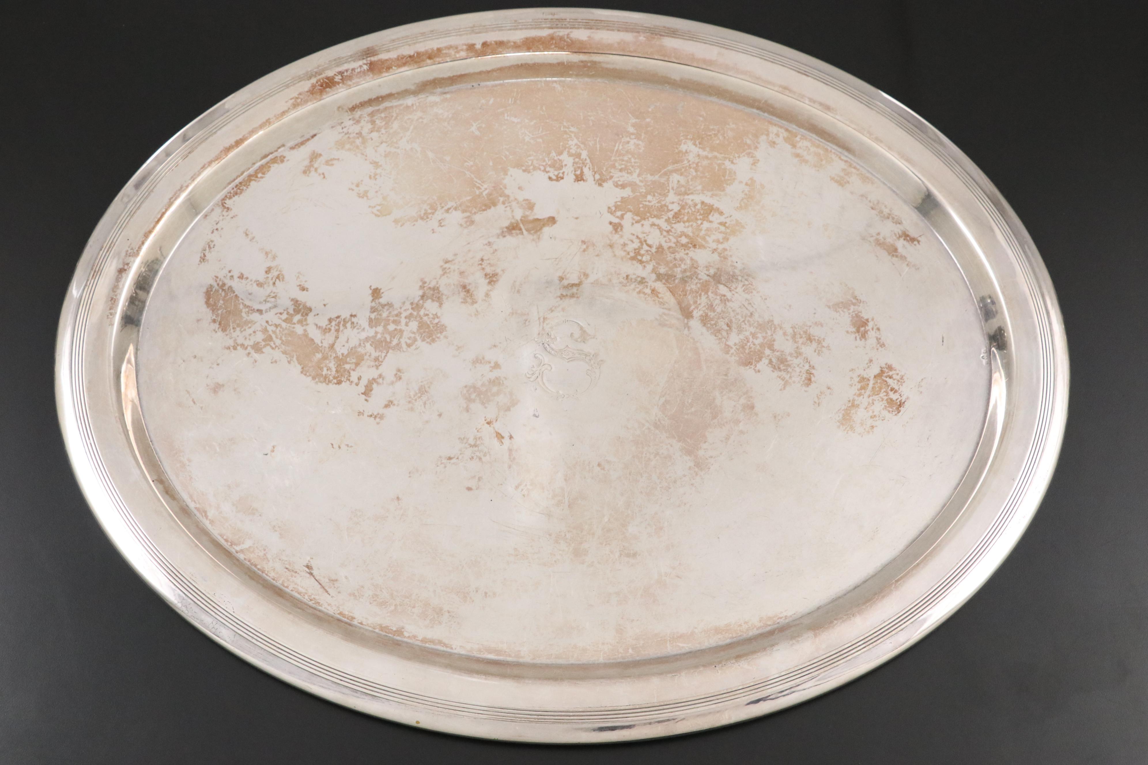 Dunkirk Silversmiths Hand-Chased Sterling Coffee and Tea Service