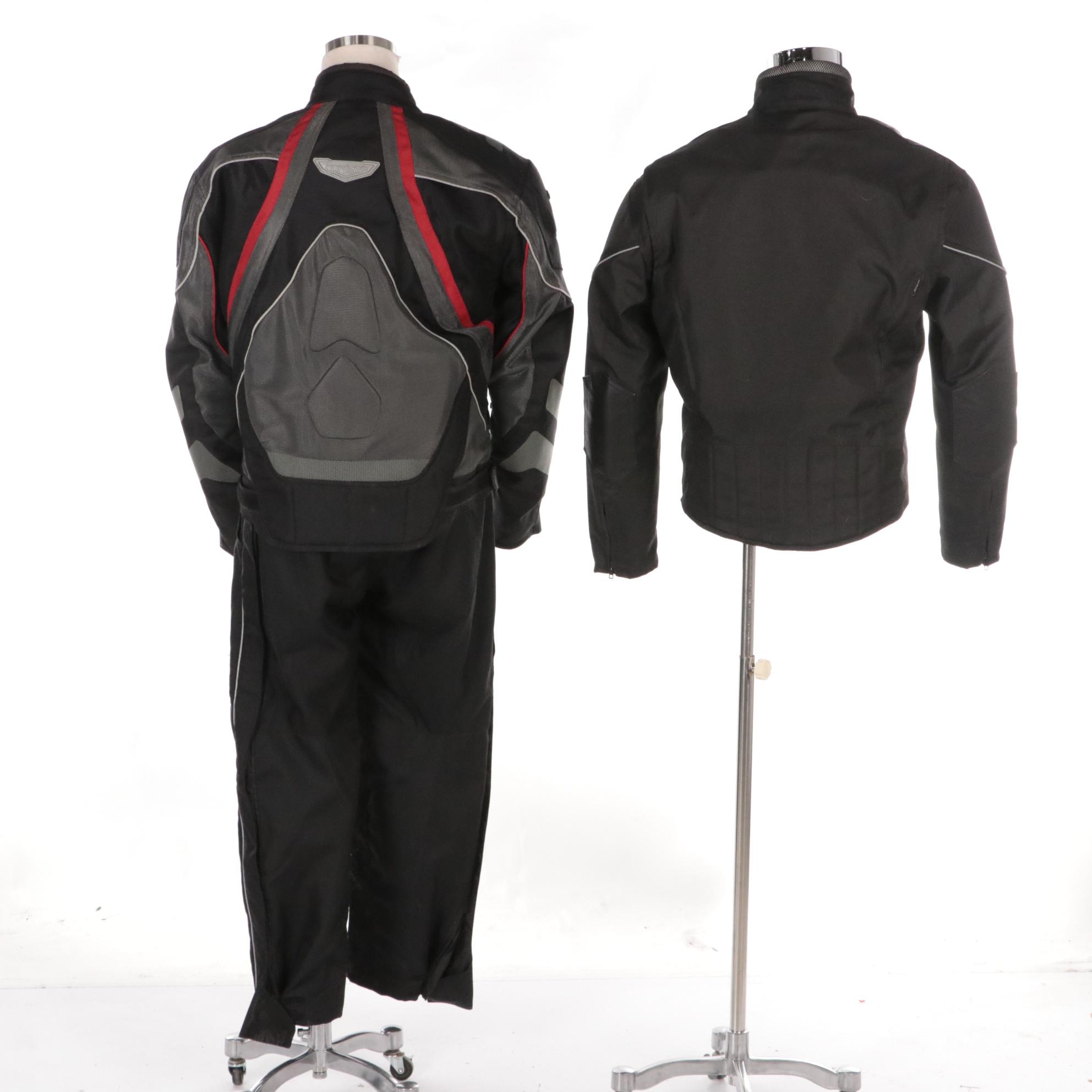 Cortech GX Sport Air 3.0 Jacket and Tourmaster Overpants, Zony Nylon Bike Jacket