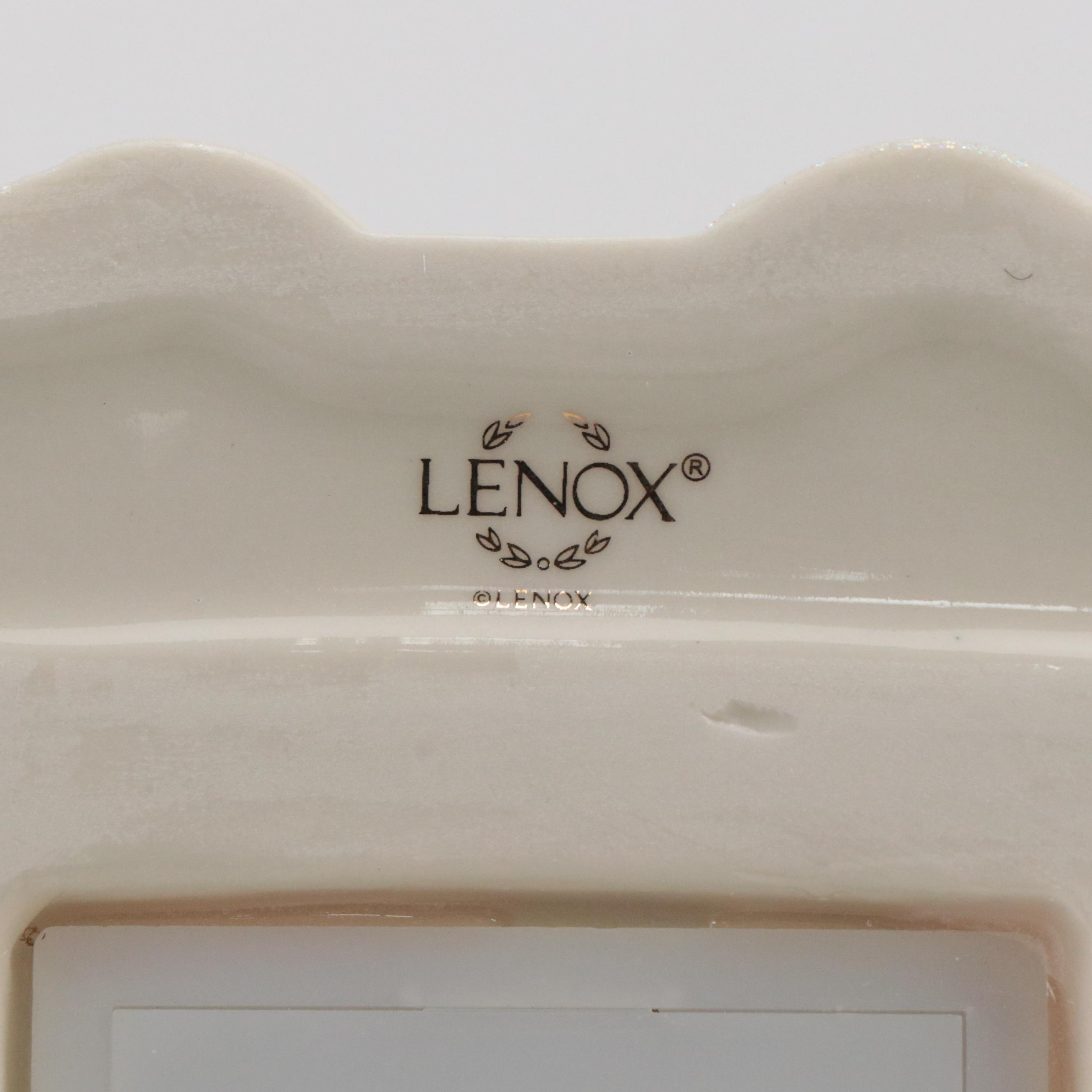 Lenox Christmas Village Porcelain Toy Shoppe, House and Church