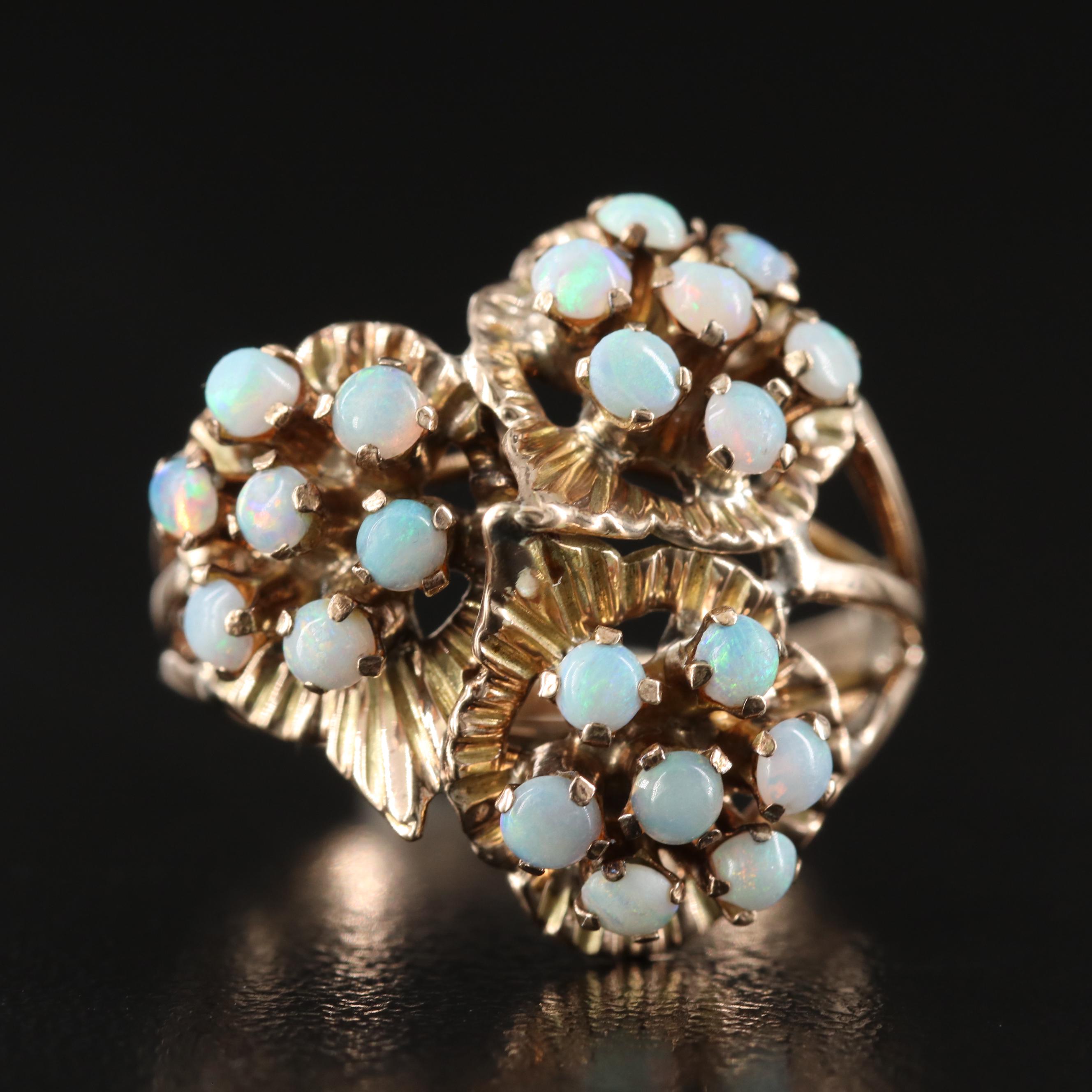 Vintage 10K Opal Ring