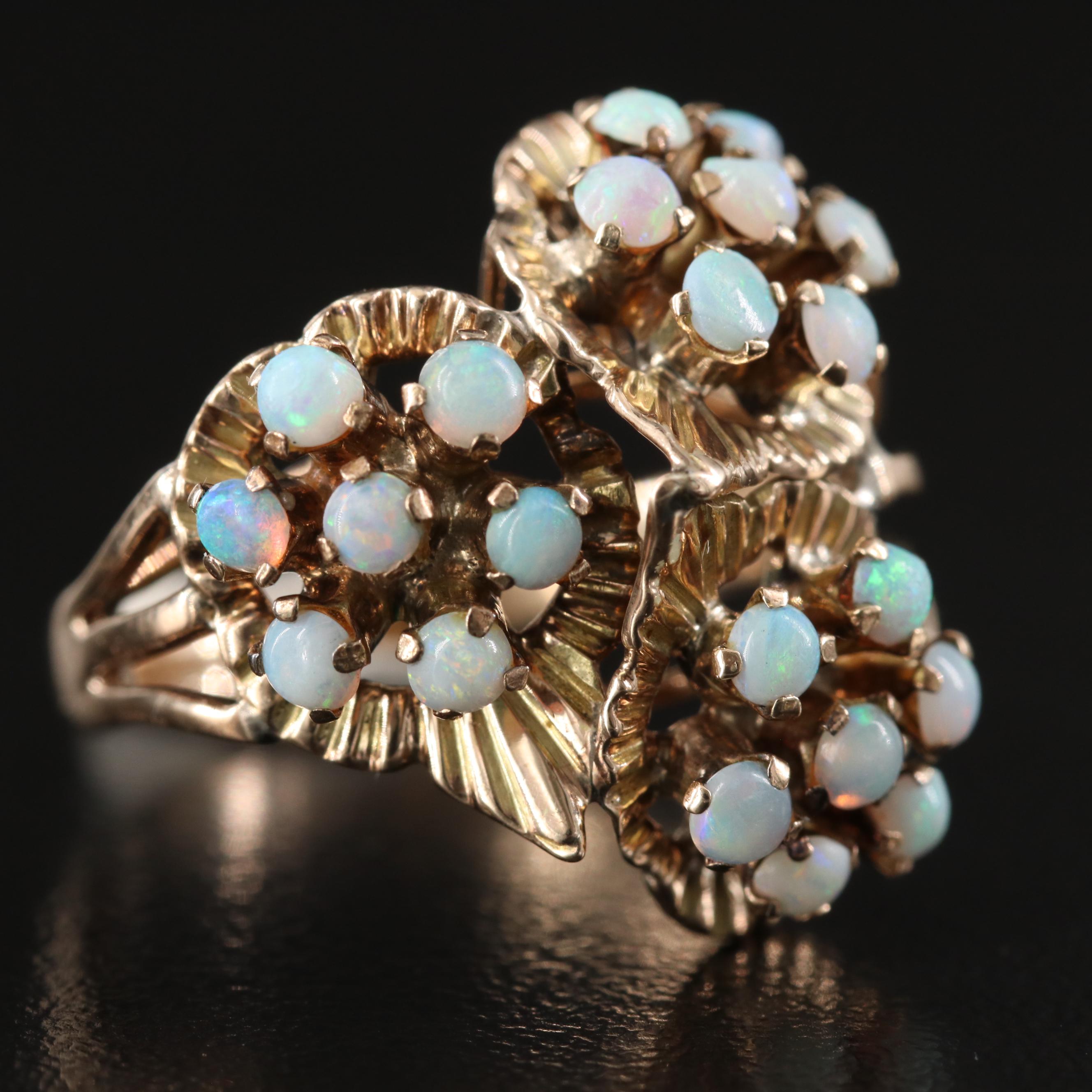Vintage 10K Opal Ring