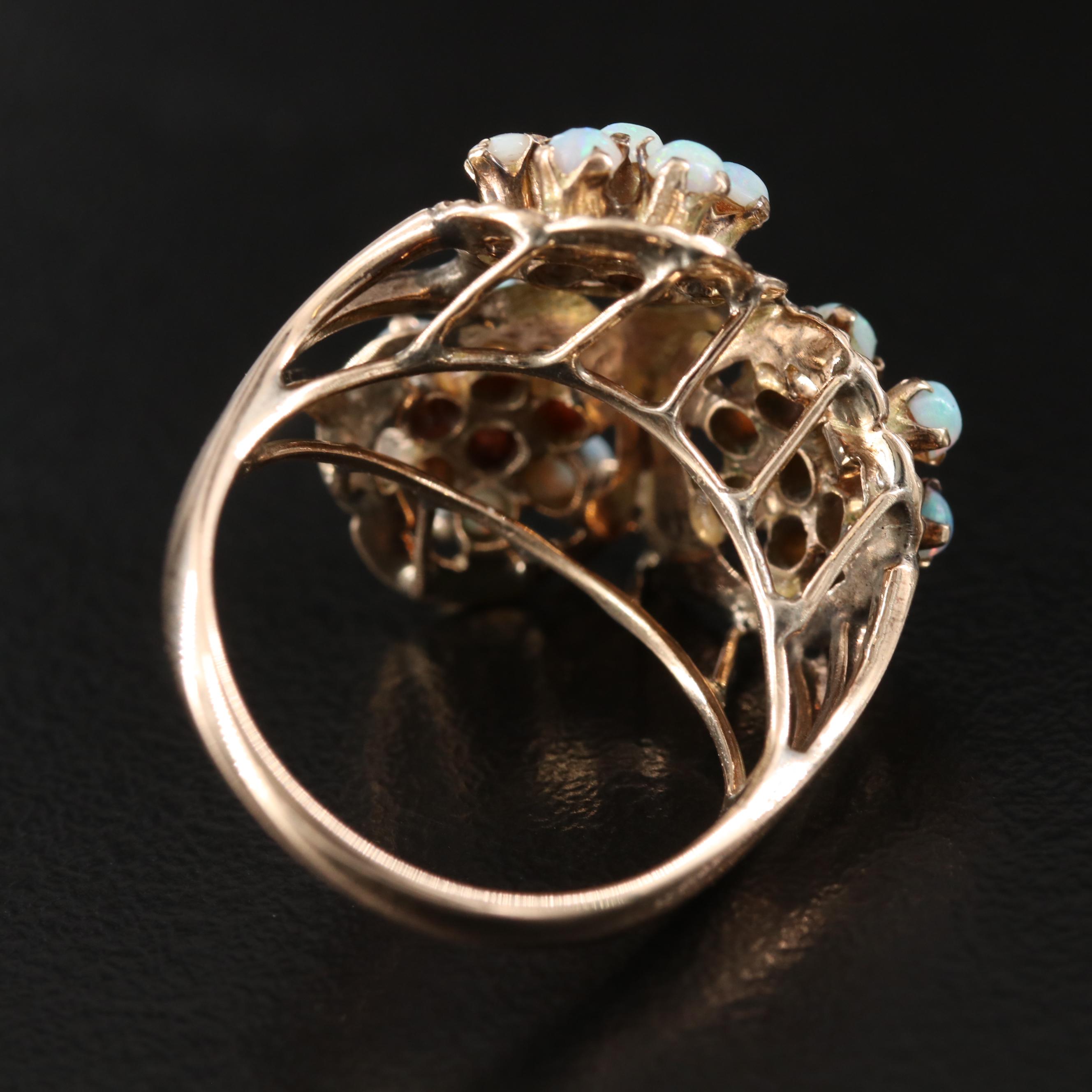 Vintage 10K Opal Ring