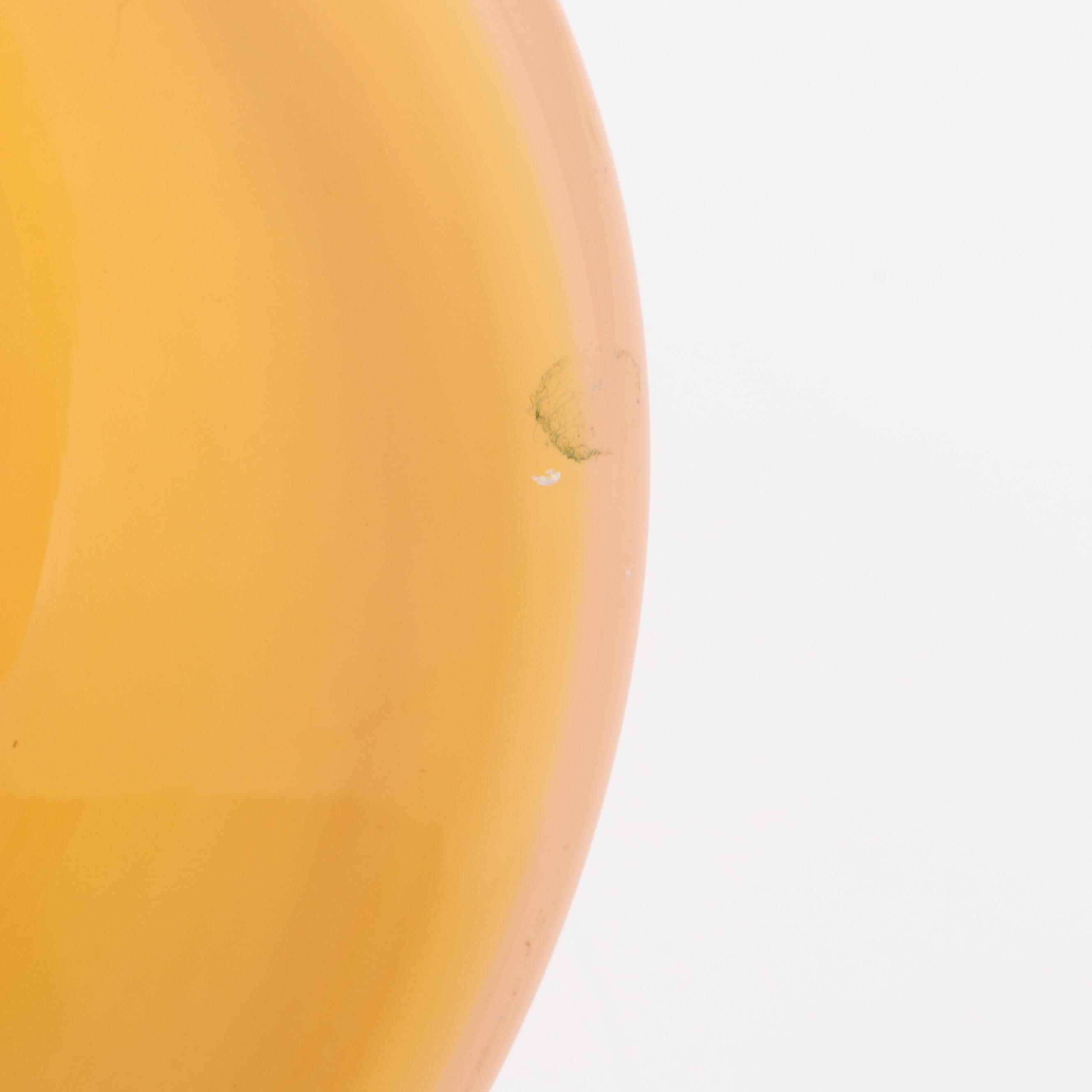 Davis Glass Blown Art Glass Table Lamp, 2005