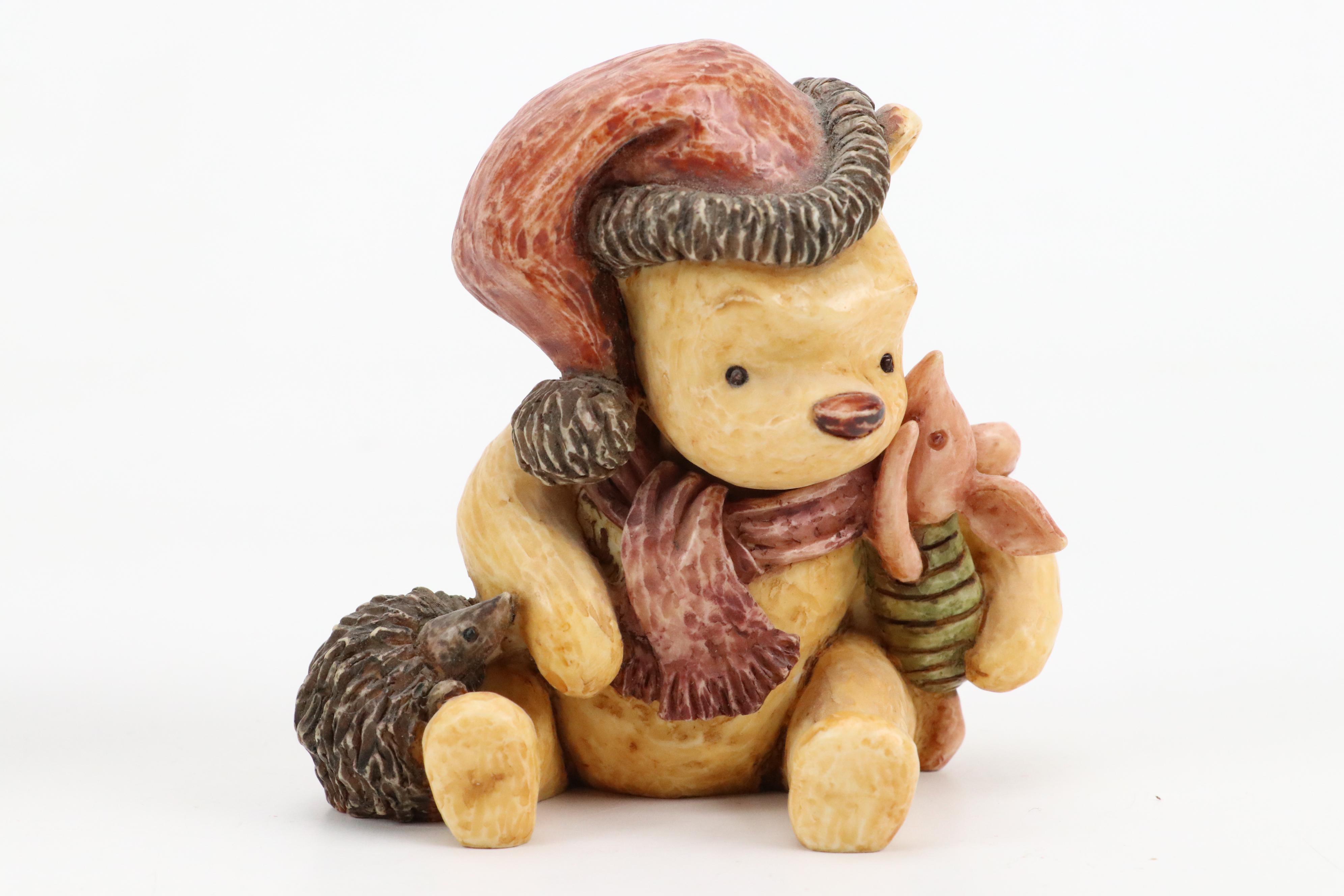 Harmony Kingdom "Classic Pooh" and "Hundred Acre Wood" Resin Figurines