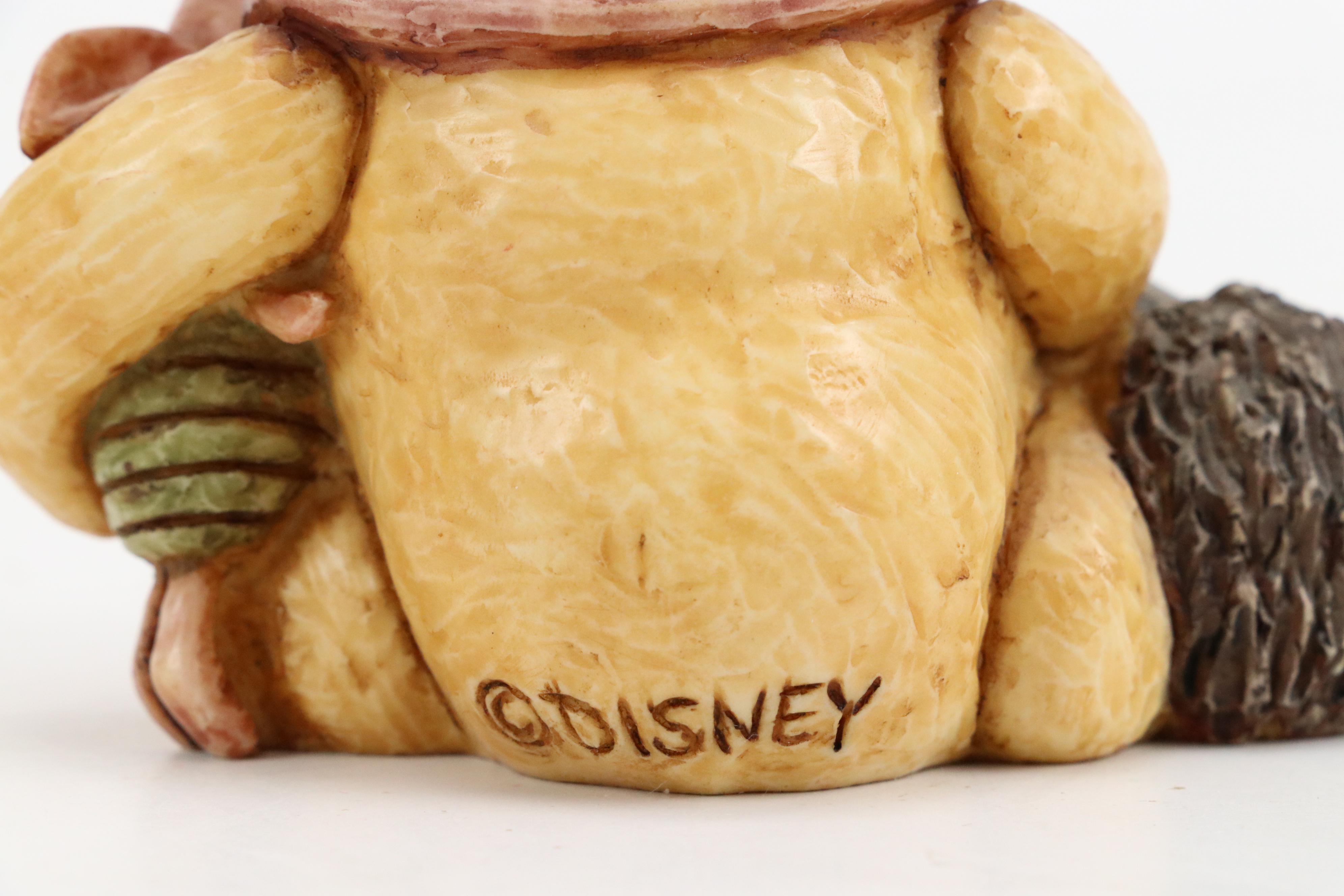 Harmony Kingdom "Classic Pooh" and "Hundred Acre Wood" Resin Figurines