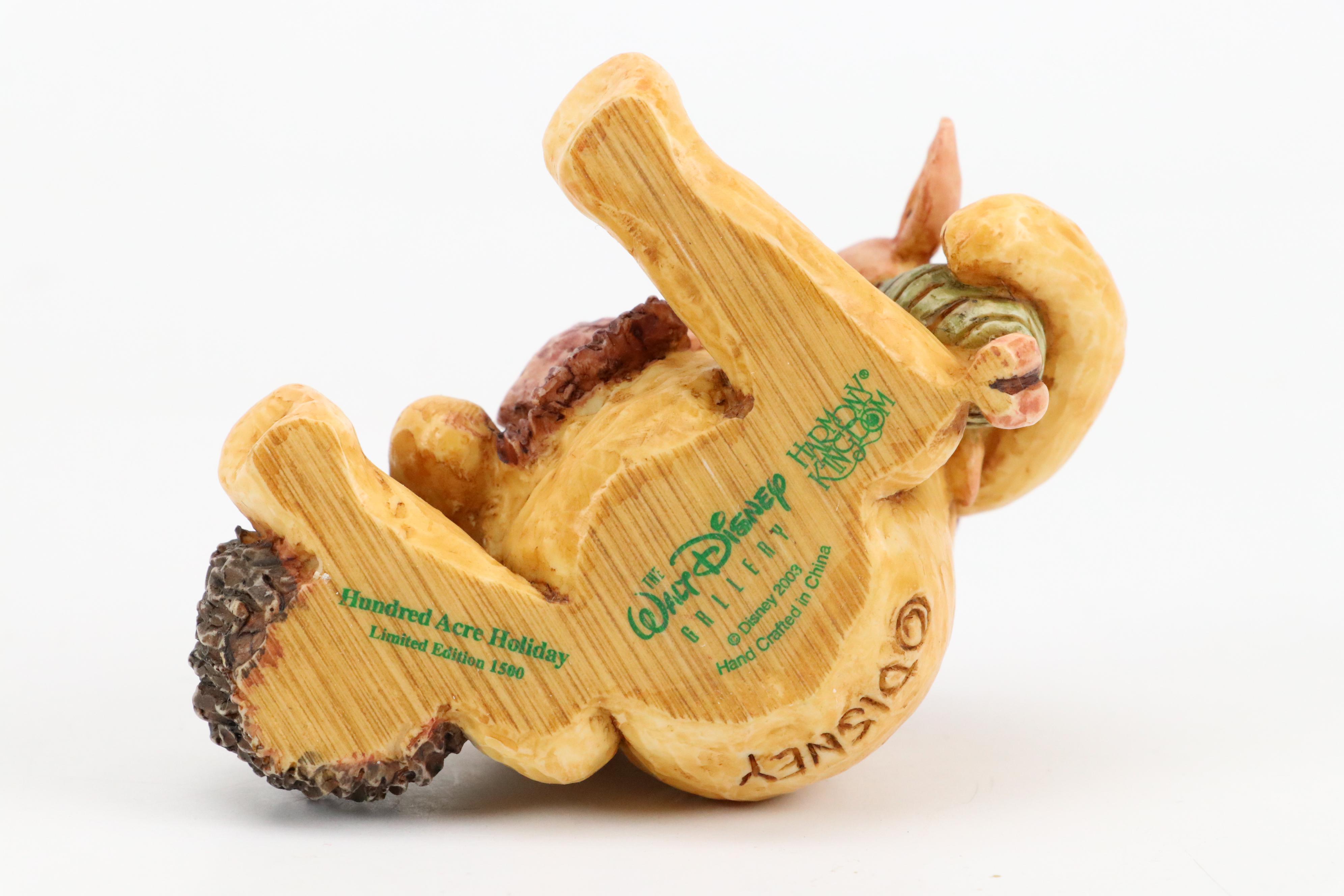 Harmony Kingdom "Classic Pooh" and "Hundred Acre Wood" Resin Figurines