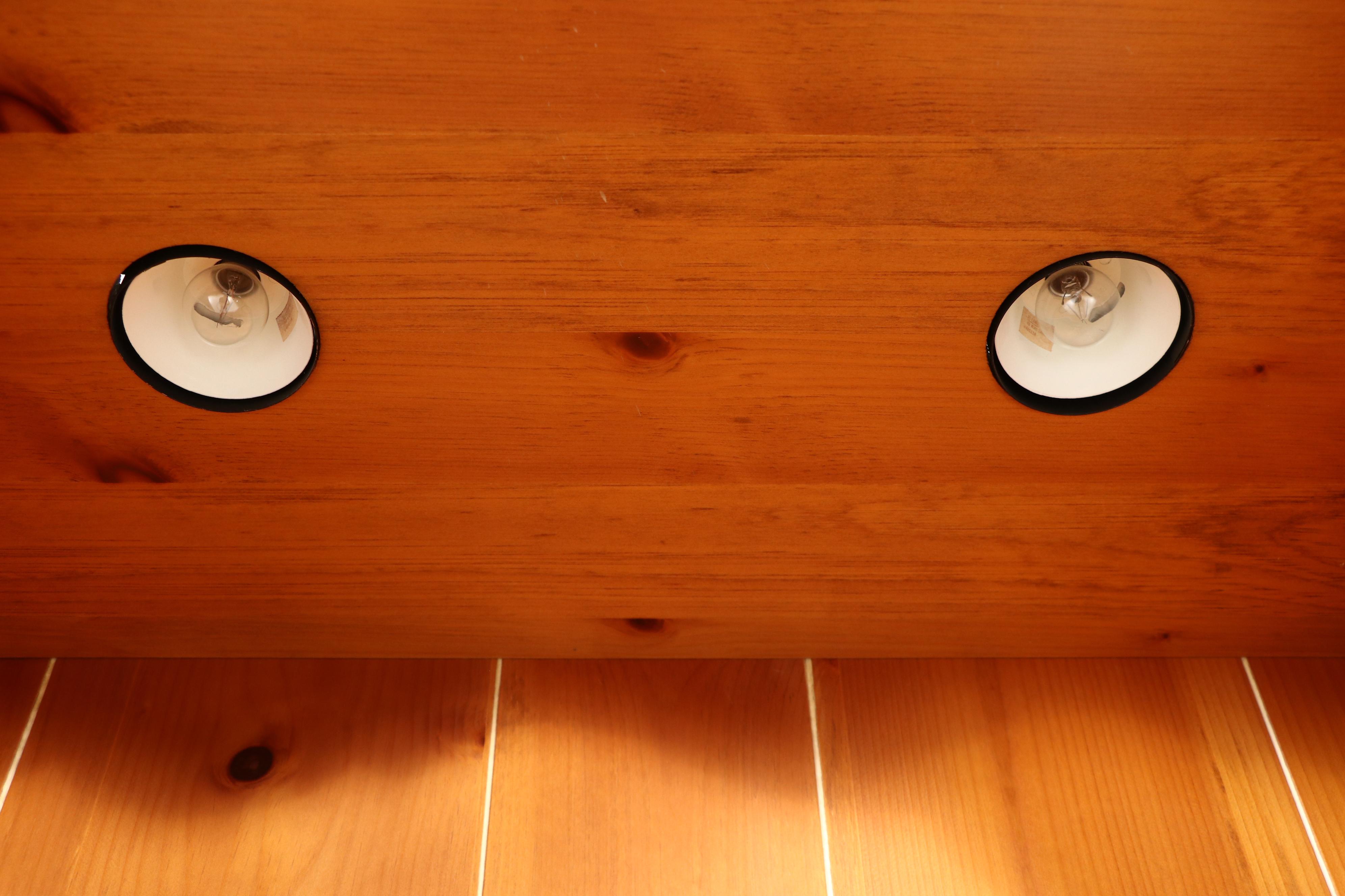 Thomasville Furniture Pine Illuminated Display Cabinet Pair