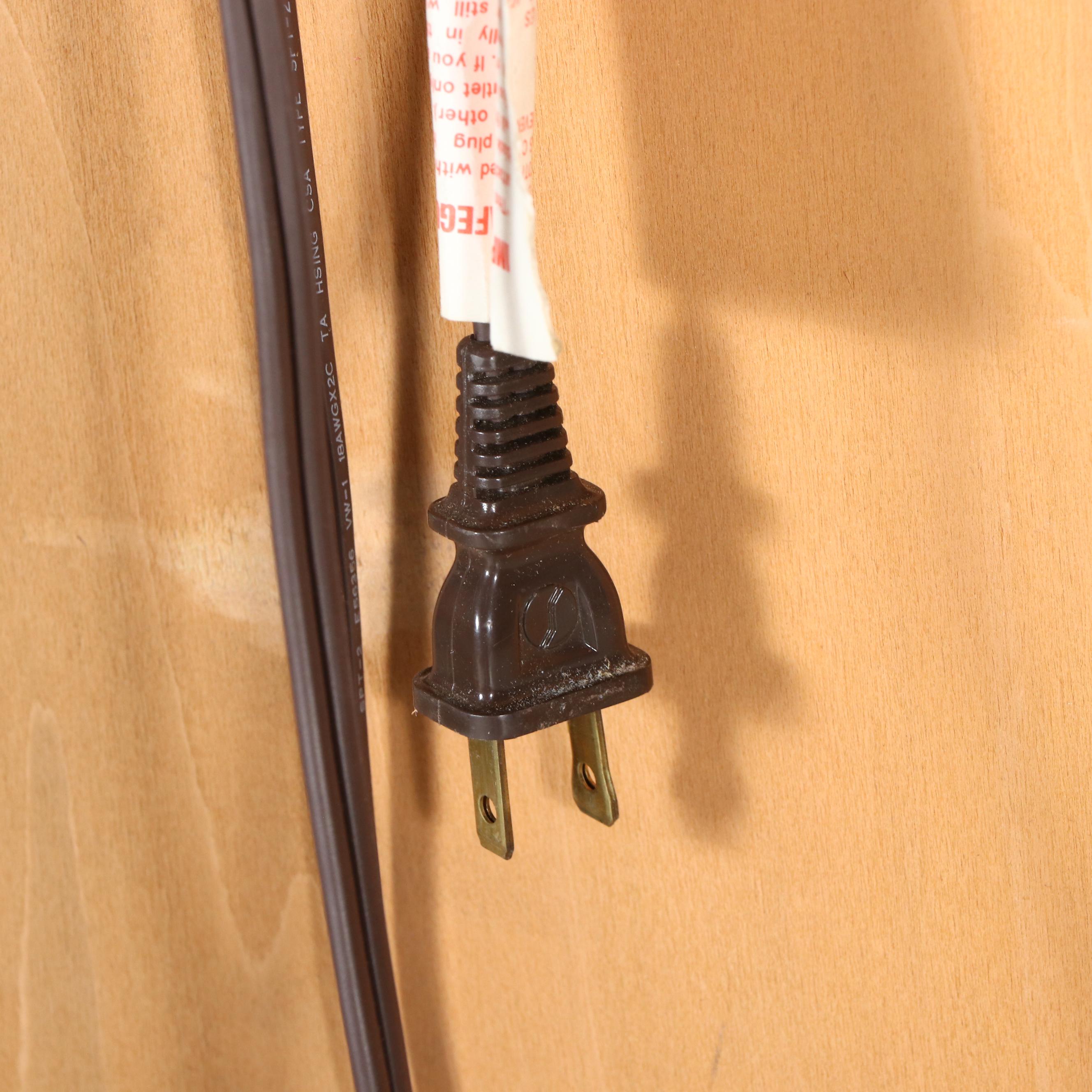 Thomasville Furniture Pine Illuminated Display Cabinet Pair