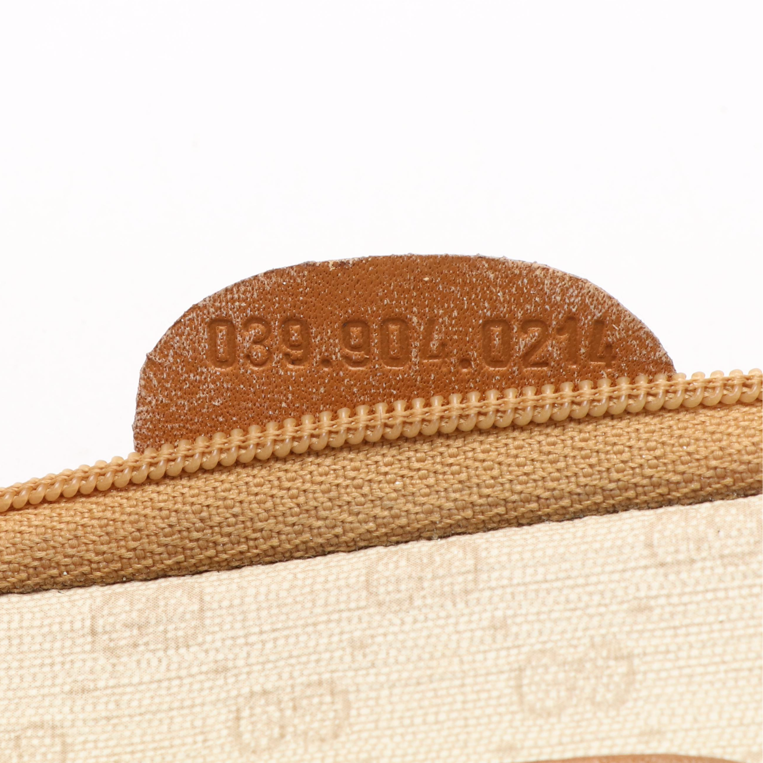 Gucci GG Microguccissima Coated Canvas and Leather Zip Pouch