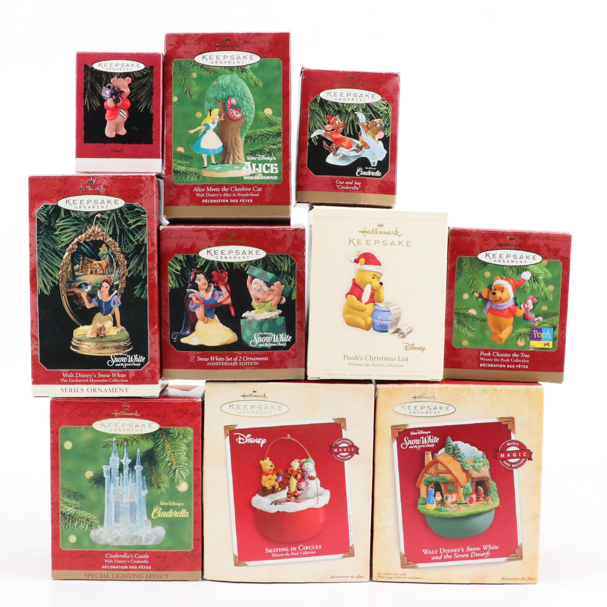 Hallmark "Walt Disney's Snow White and the Seven Dwarfs" and More Ornaments