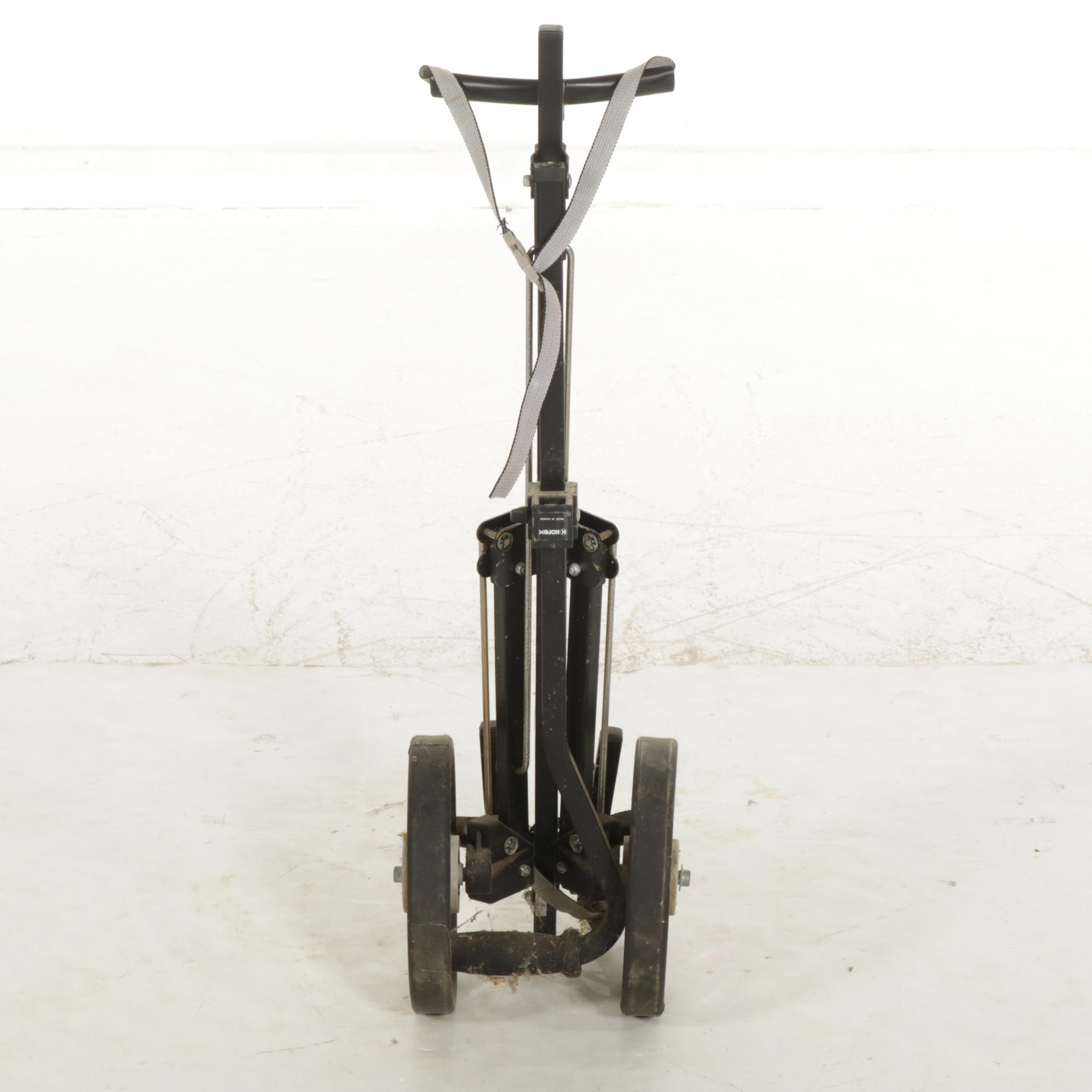 Collapsible "Caddy Wagon" Golf Bag Stand