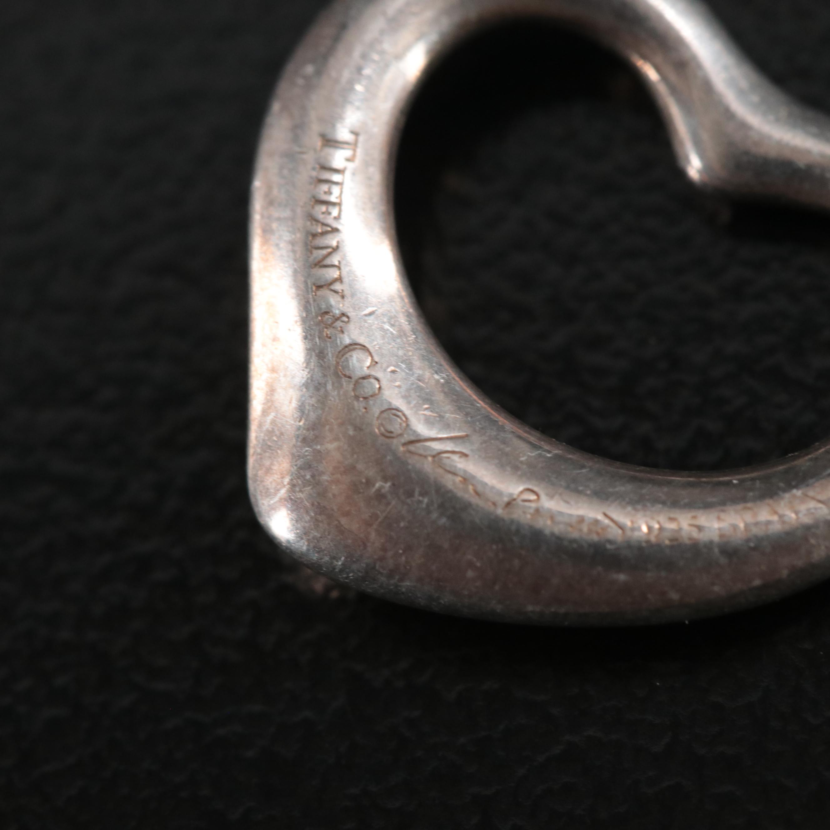 Elsa Peretti for Tiffany & Co. Sterling Open Heart Pendant