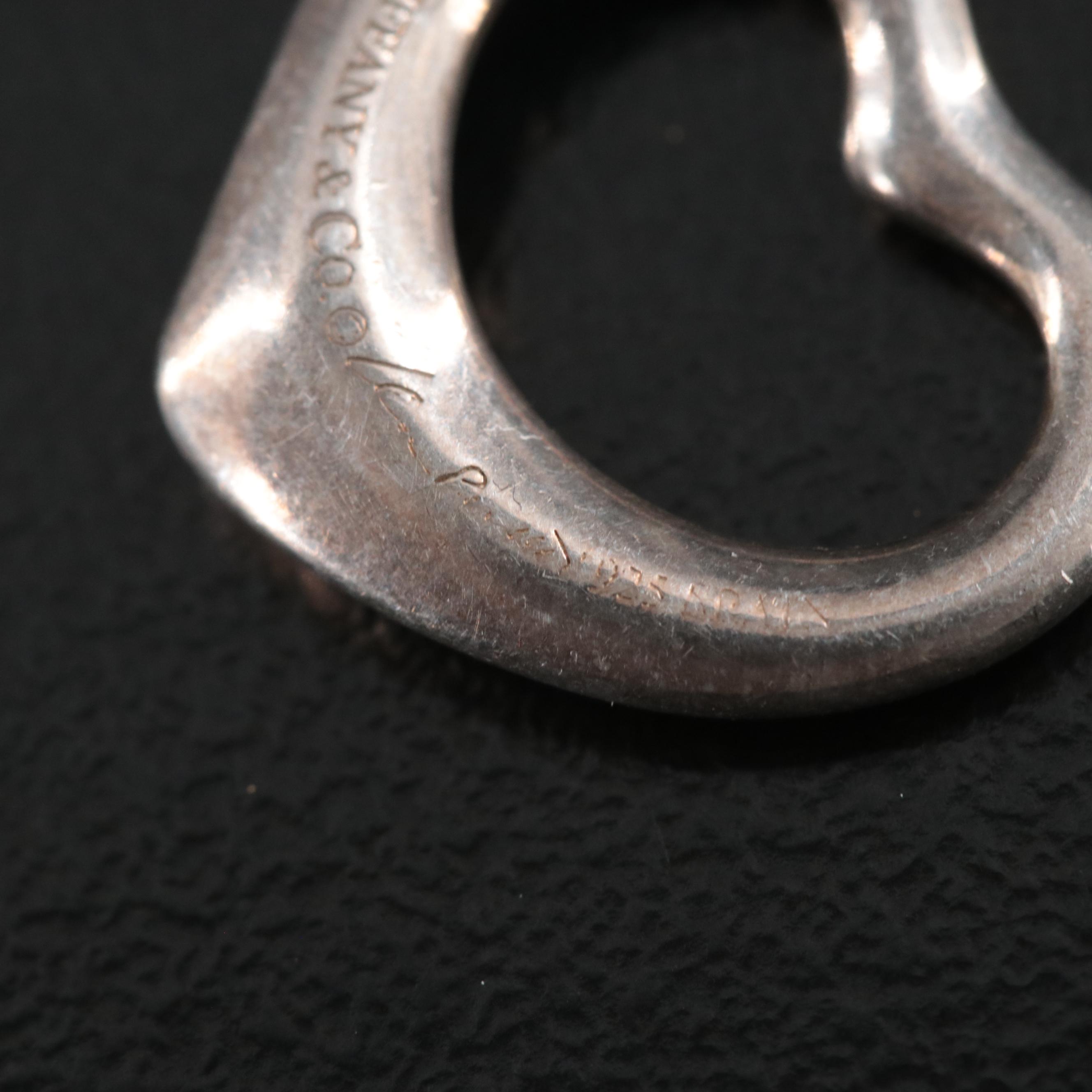 Elsa Peretti for Tiffany & Co. Sterling Open Heart Pendant