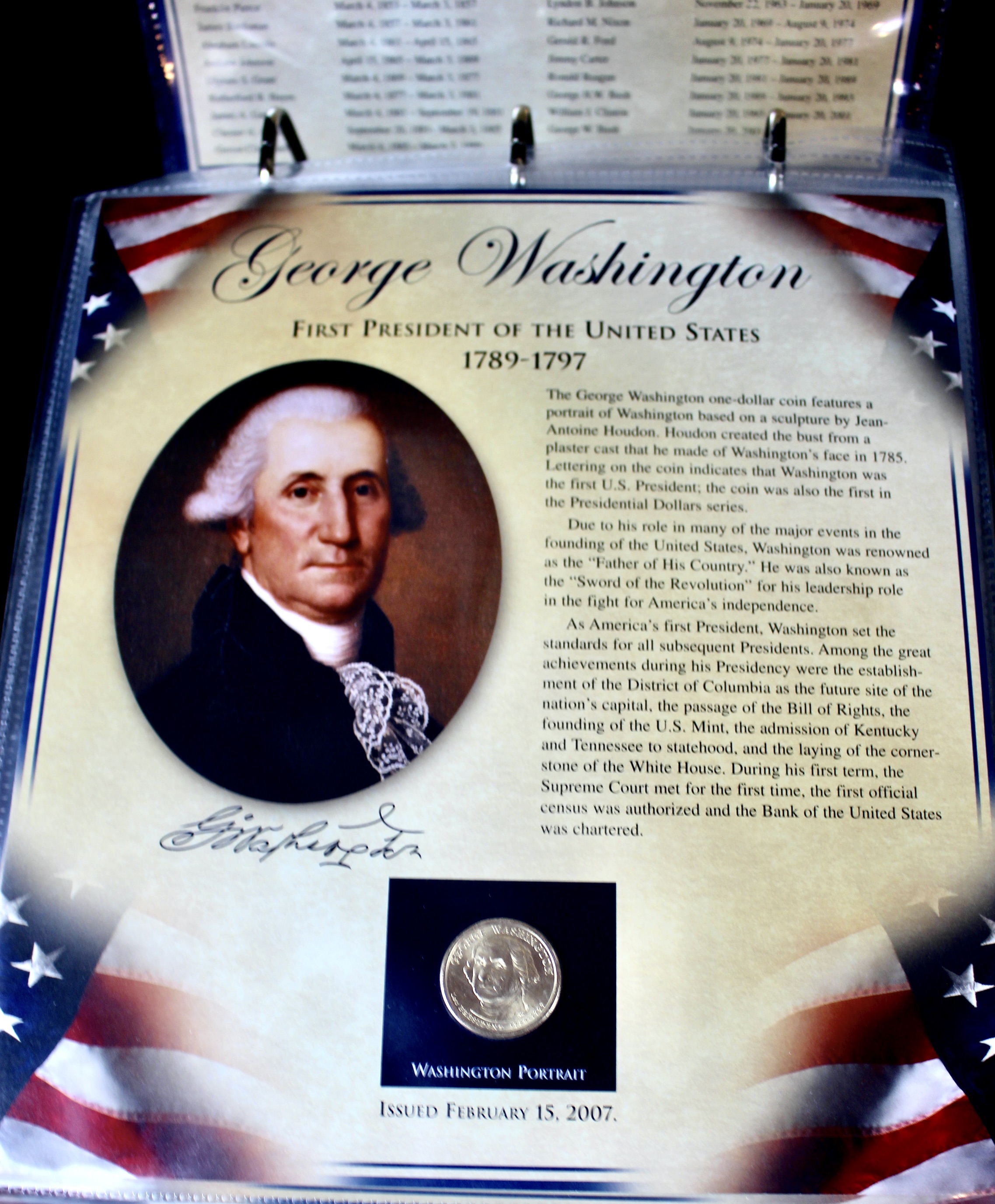 "The United States Presidents Coin Collection" Two Volume Set