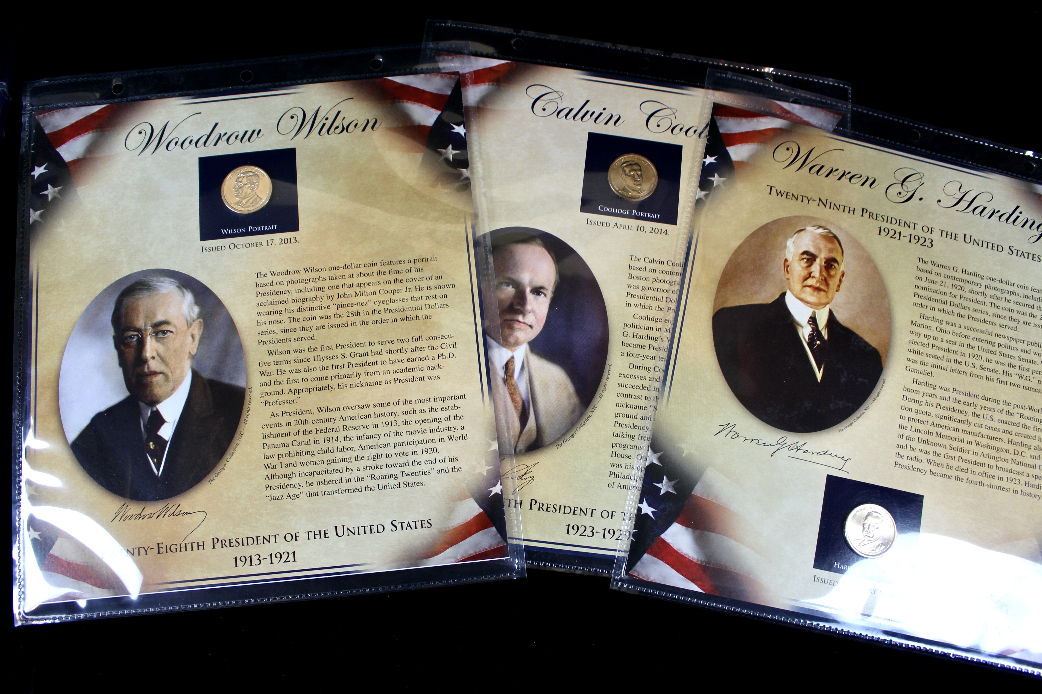 "The United States Presidents Coin Collection" Two Volume Set