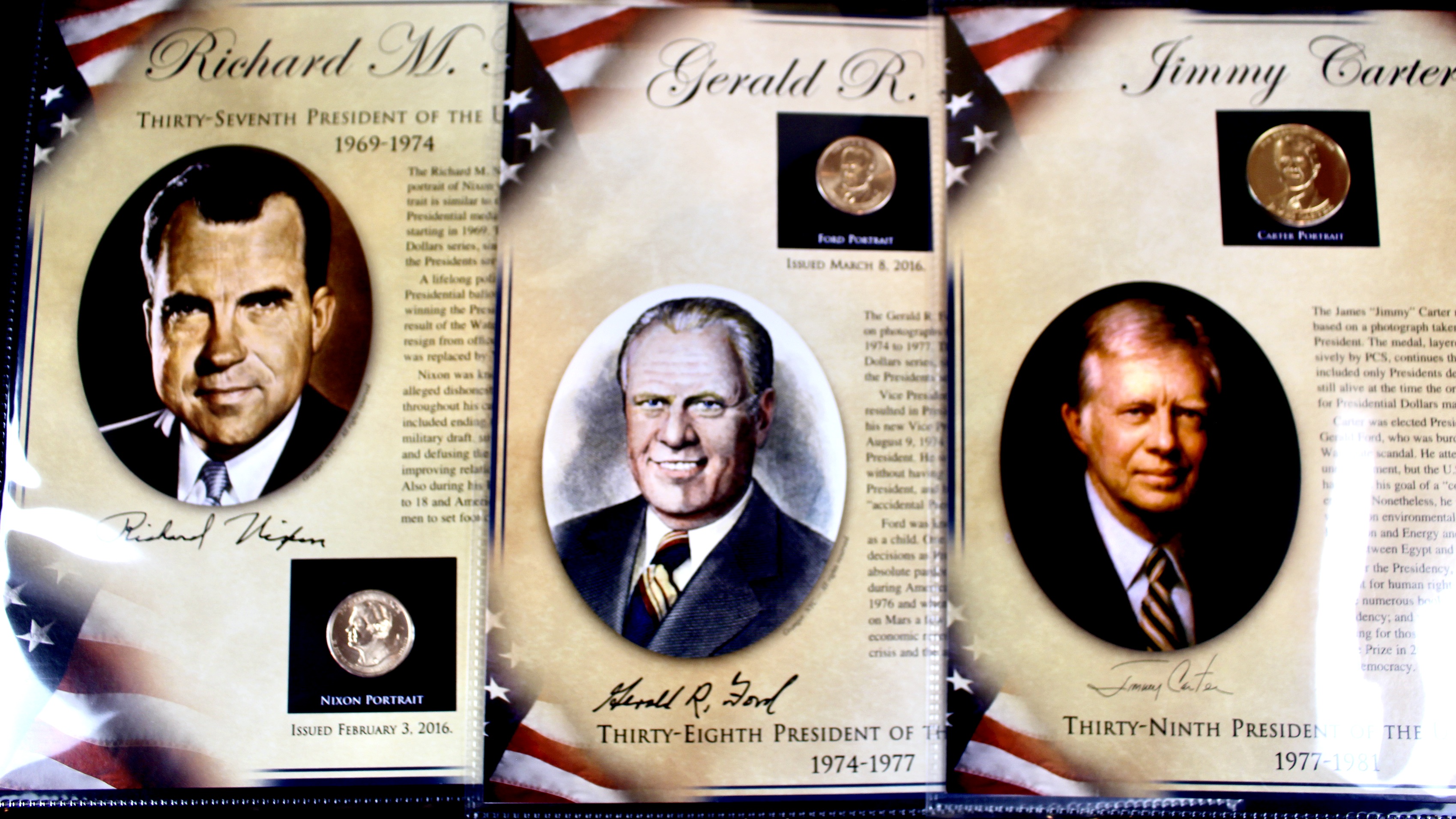 "The United States Presidents Coin Collection" Two Volume Set