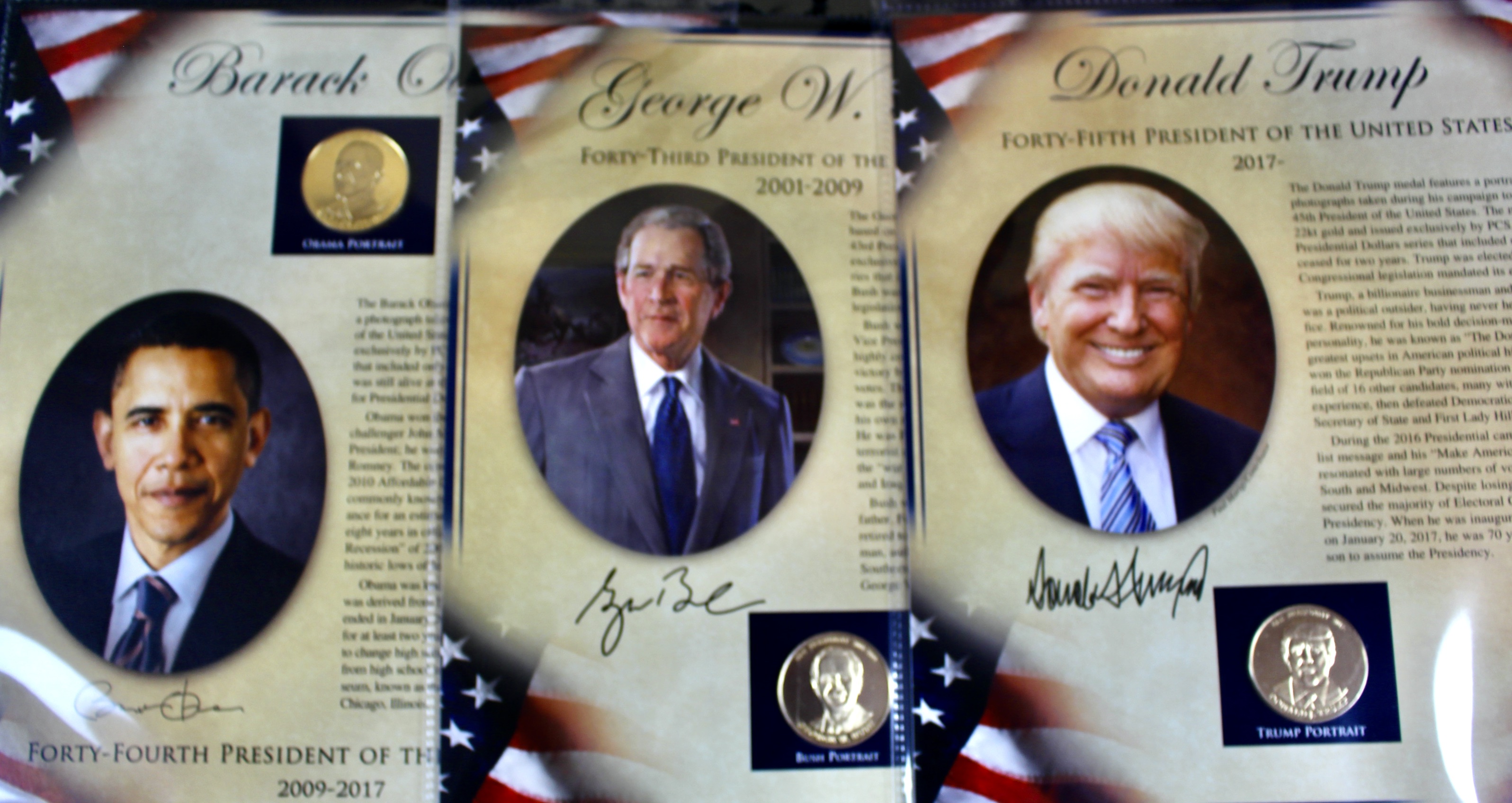 "The United States Presidents Coin Collection" Two Volume Set