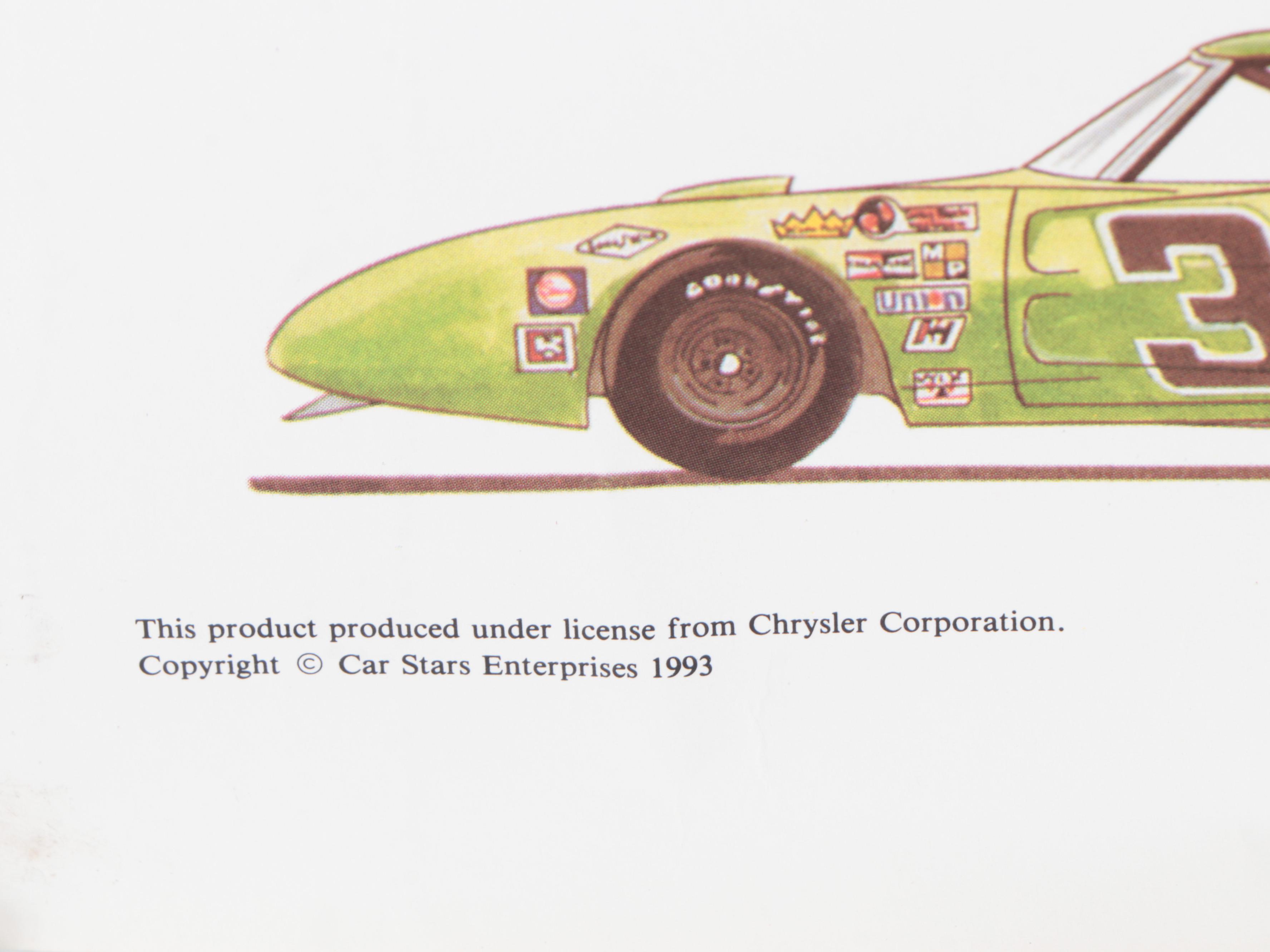 Steve Mirabelli "Wing Warriors" and "The Thrones of King Richard" Posters, 1990s