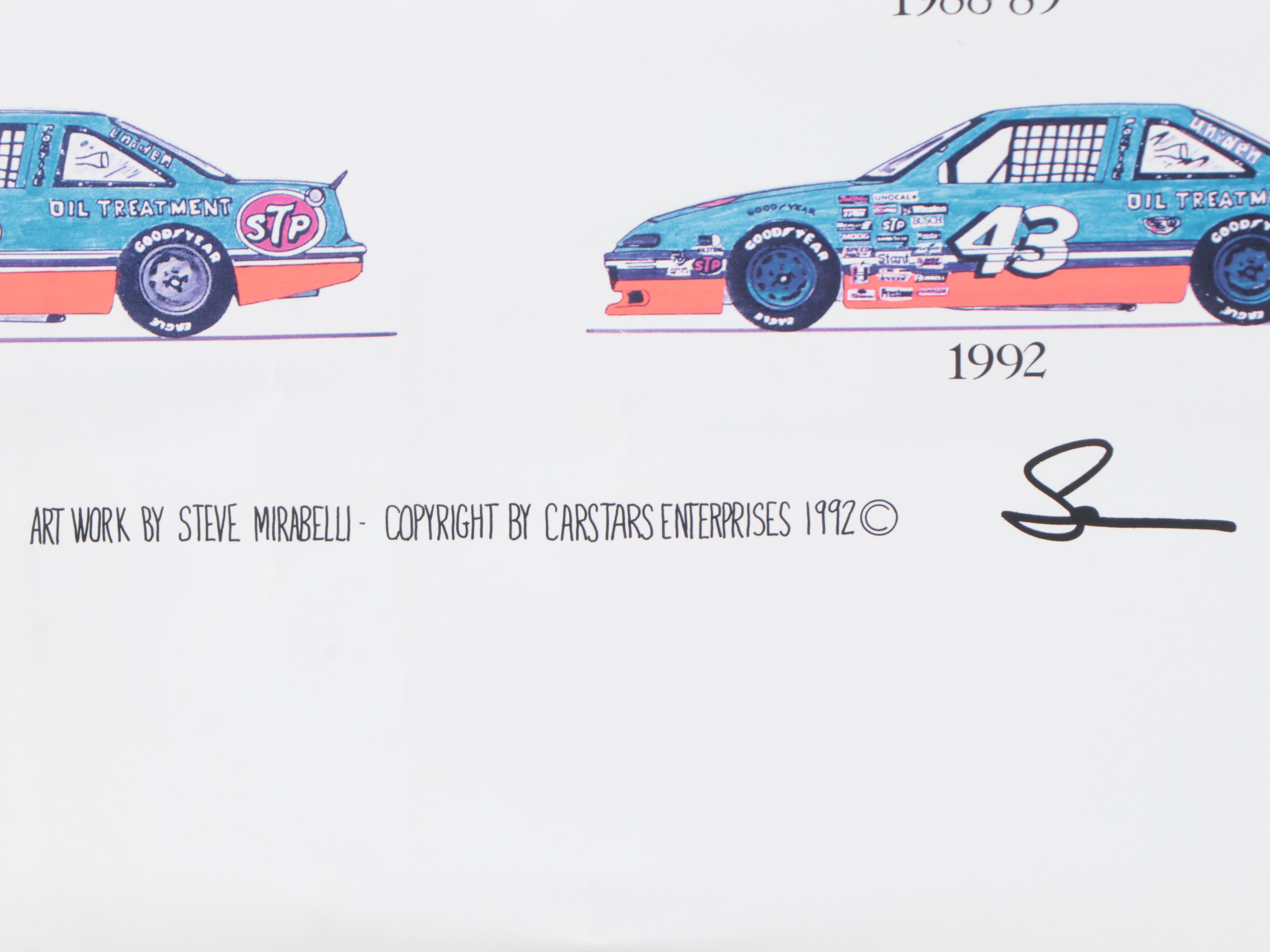 Steve Mirabelli "Wing Warriors" and "The Thrones of King Richard" Posters, 1990s