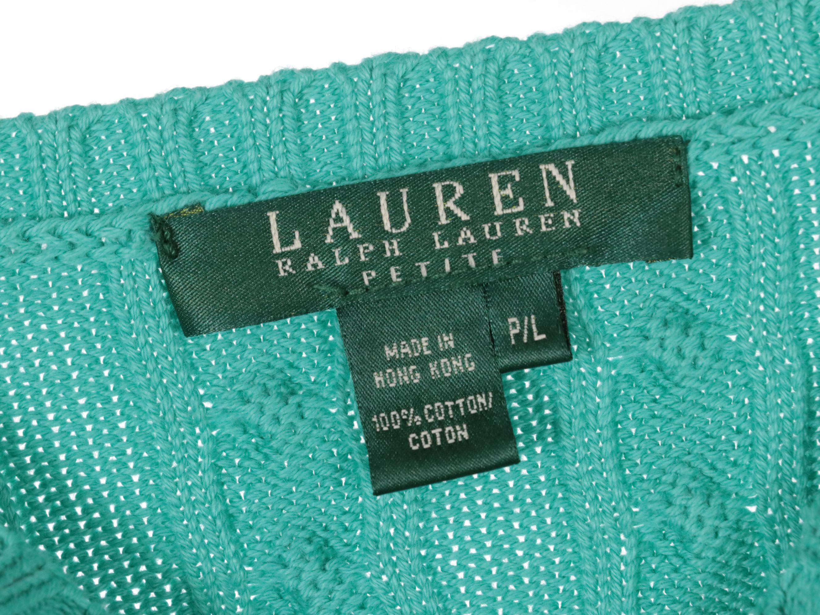 Lauren Ralph Lauren Corduroy Jacket, Cable Knit Sweater and Cotton Turtleneck