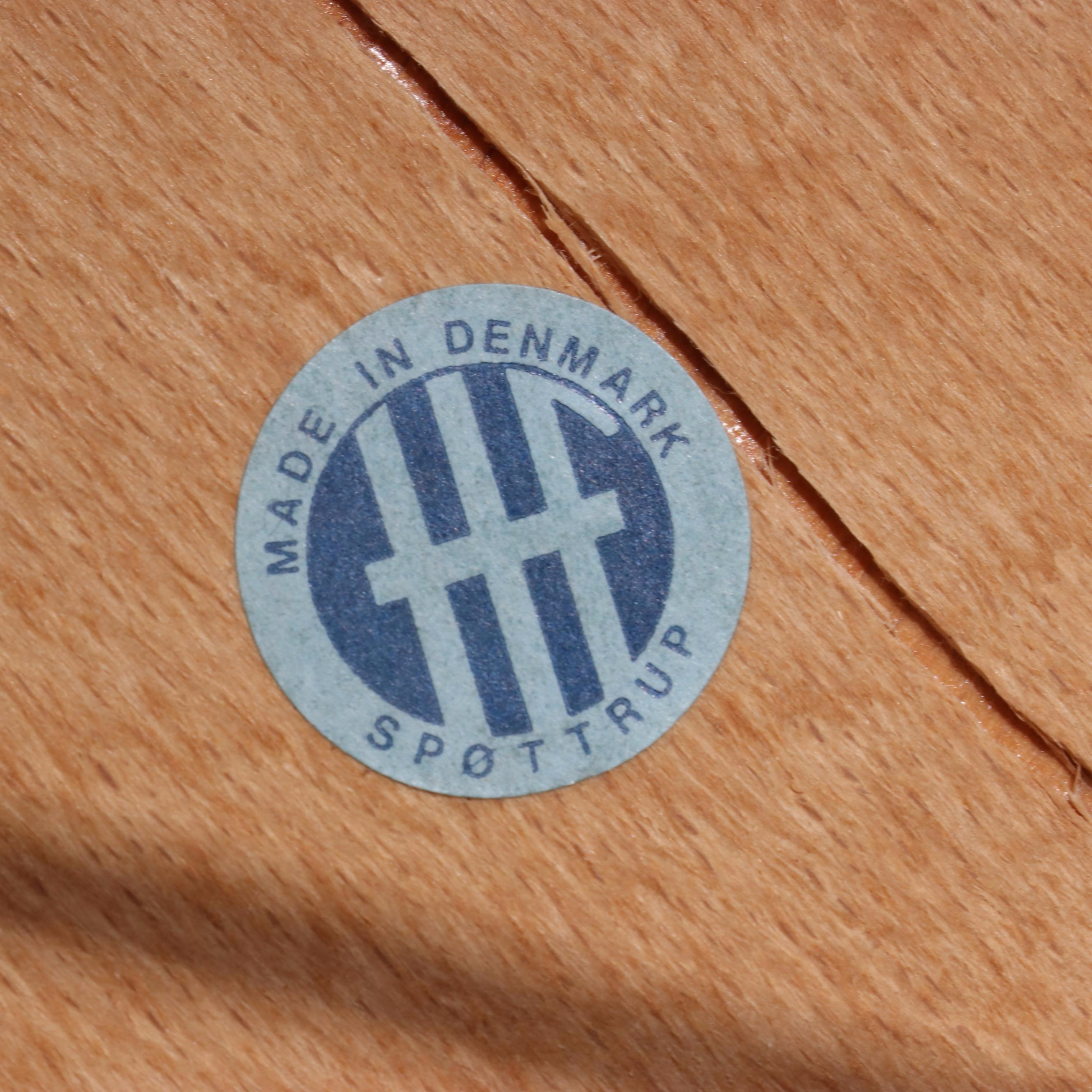 Eight Hugo Frandsen for Spøttrup Stolfabrik Teak Dining Chairs, Circa 1960