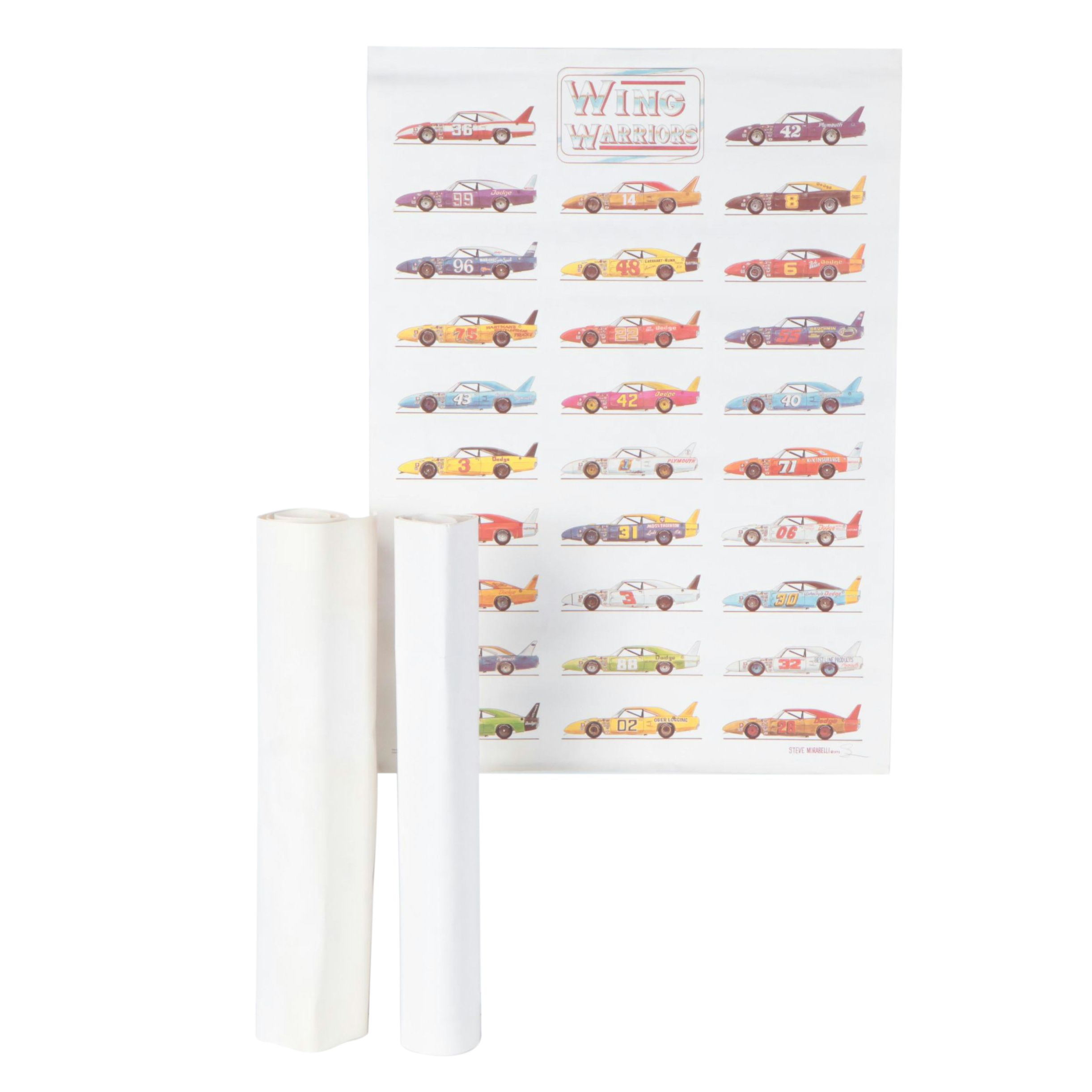 Steve Mirabelli "Wing Warriors" and "The Thrones of King Richard" Posters, 1990s