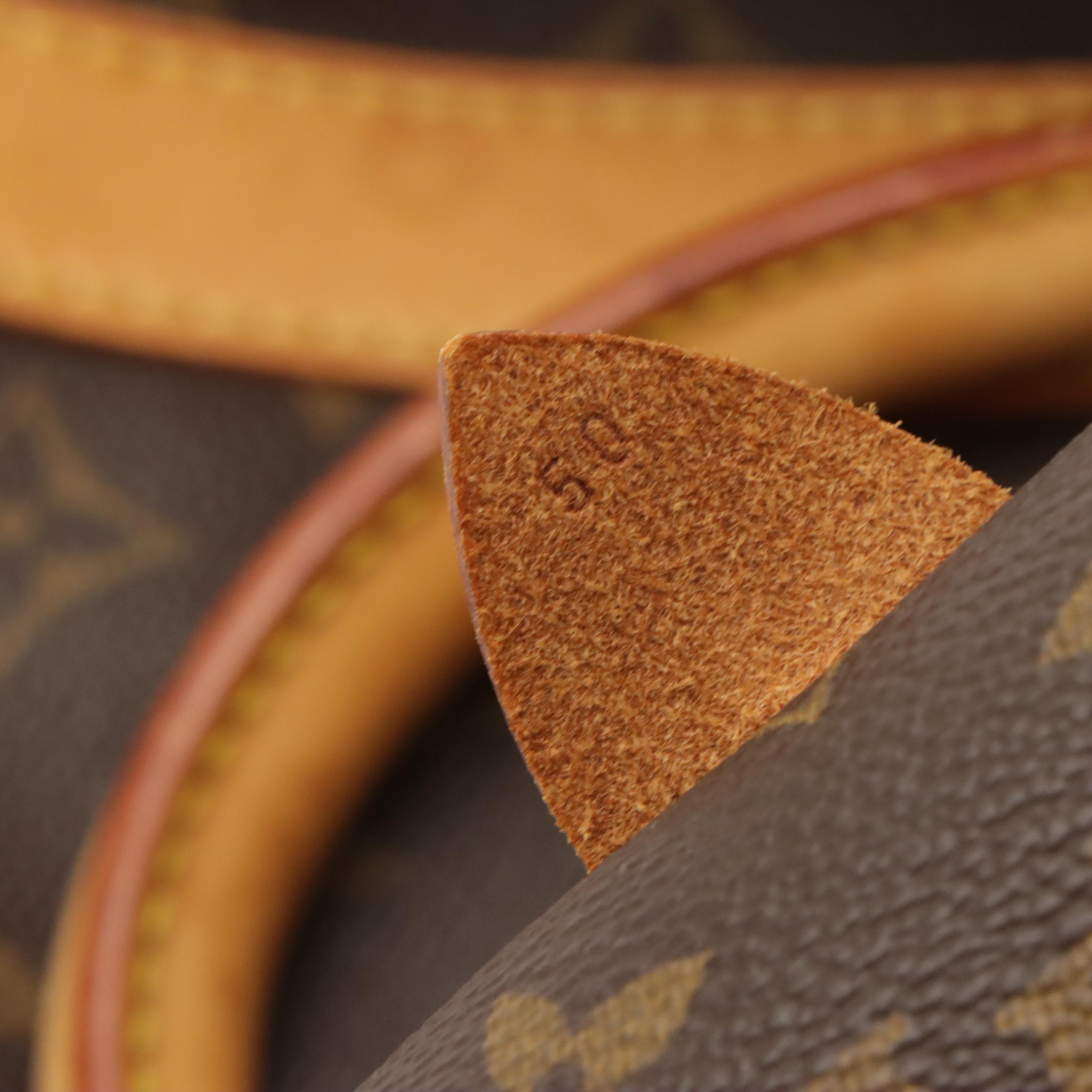 Louis Vuitton Keepall 50 Bandoulière in Monogram Coated Canvas and Leather