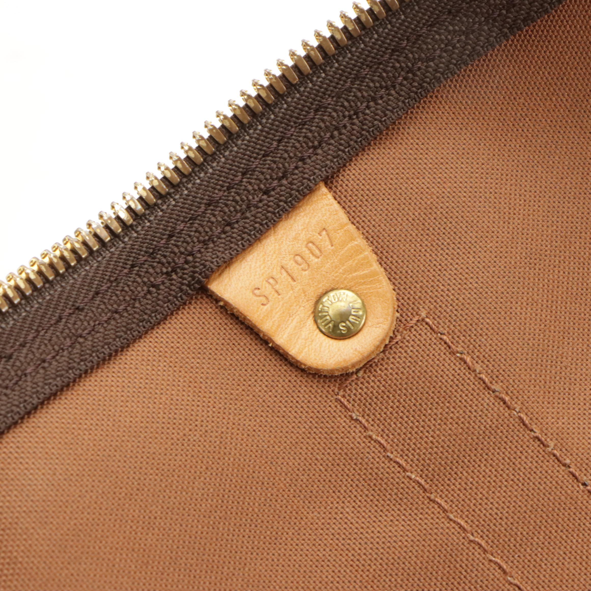 Louis Vuitton Keepall 50 Bandoulière in Monogram Coated Canvas and Leather