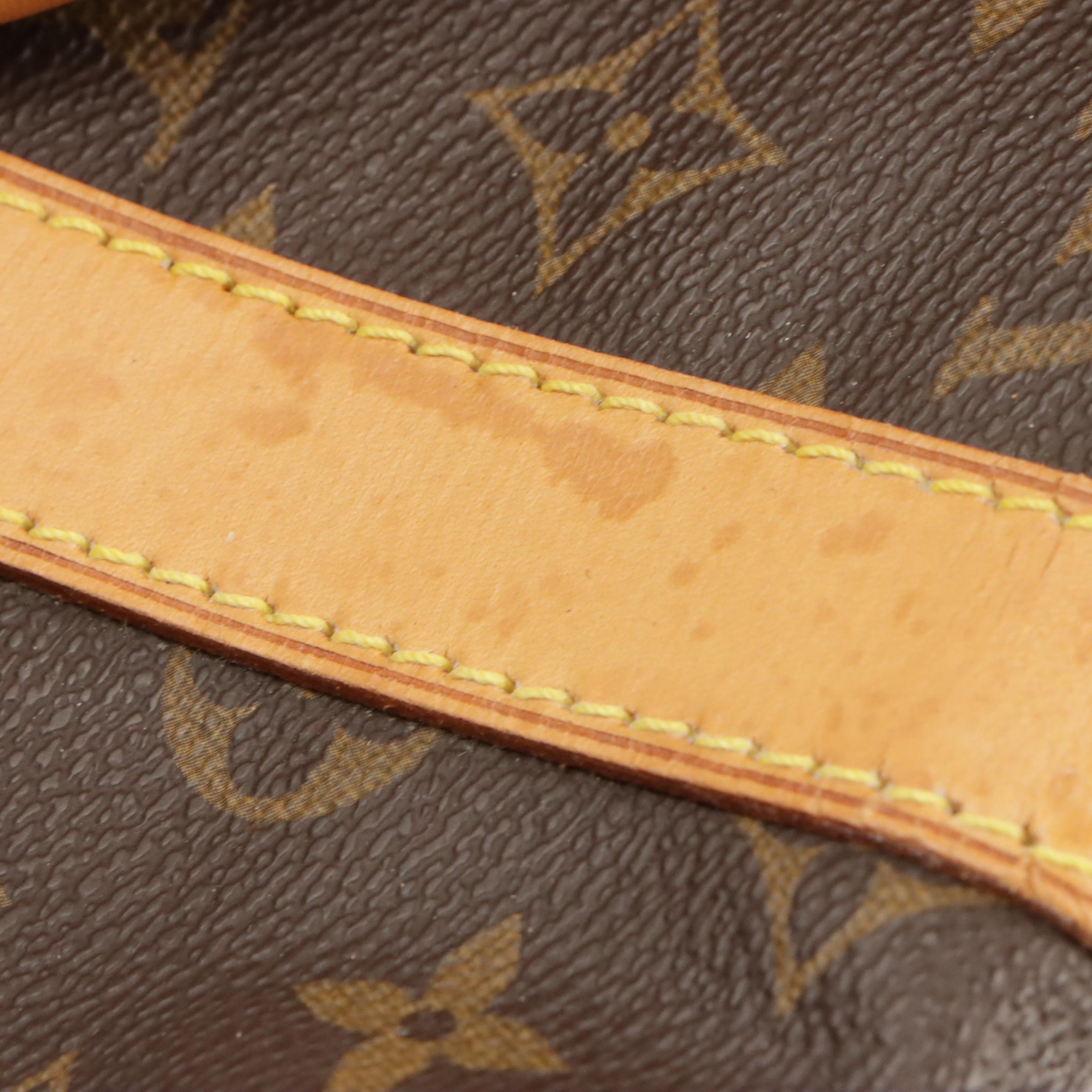 Louis Vuitton Keepall 50 Bandoulière in Monogram Coated Canvas and Leather