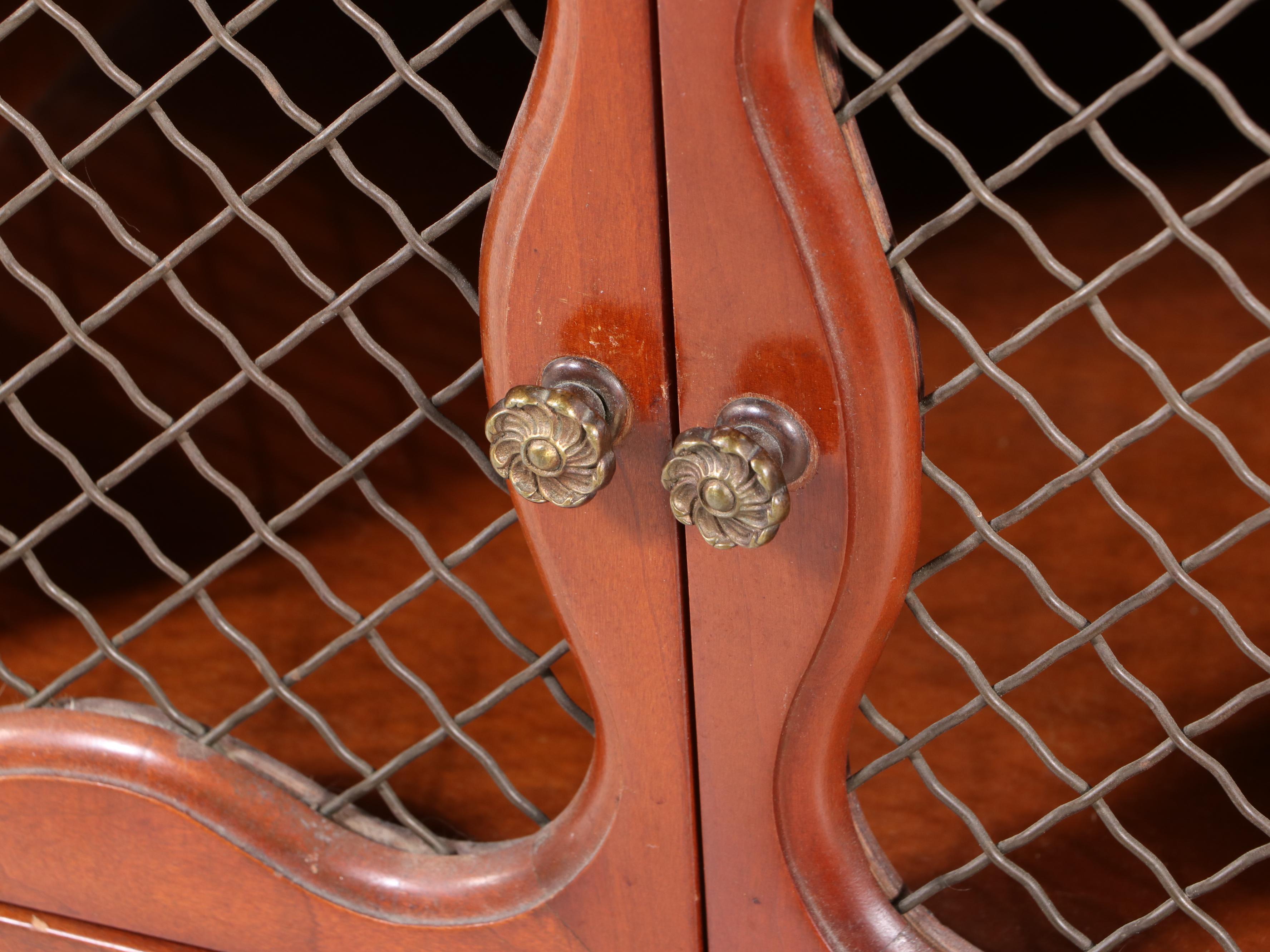 Pair of Sherwood French Provincial Style Cherrywood Nightstands