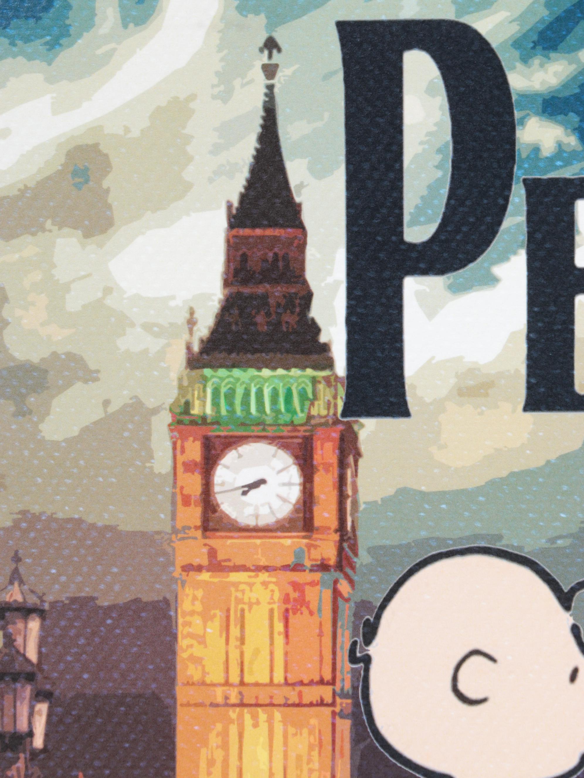 Death NYC Pop Art Digital Print Homage To The Beatles and Peanuts, 2022