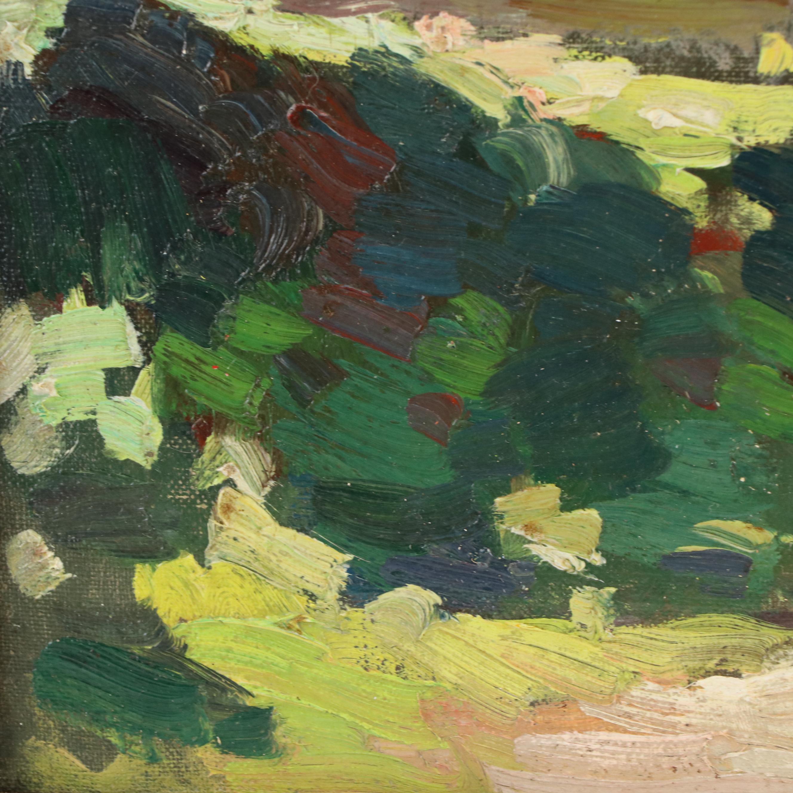 Clara Adriana van der Werff Oil Painting of Countryside Landscape