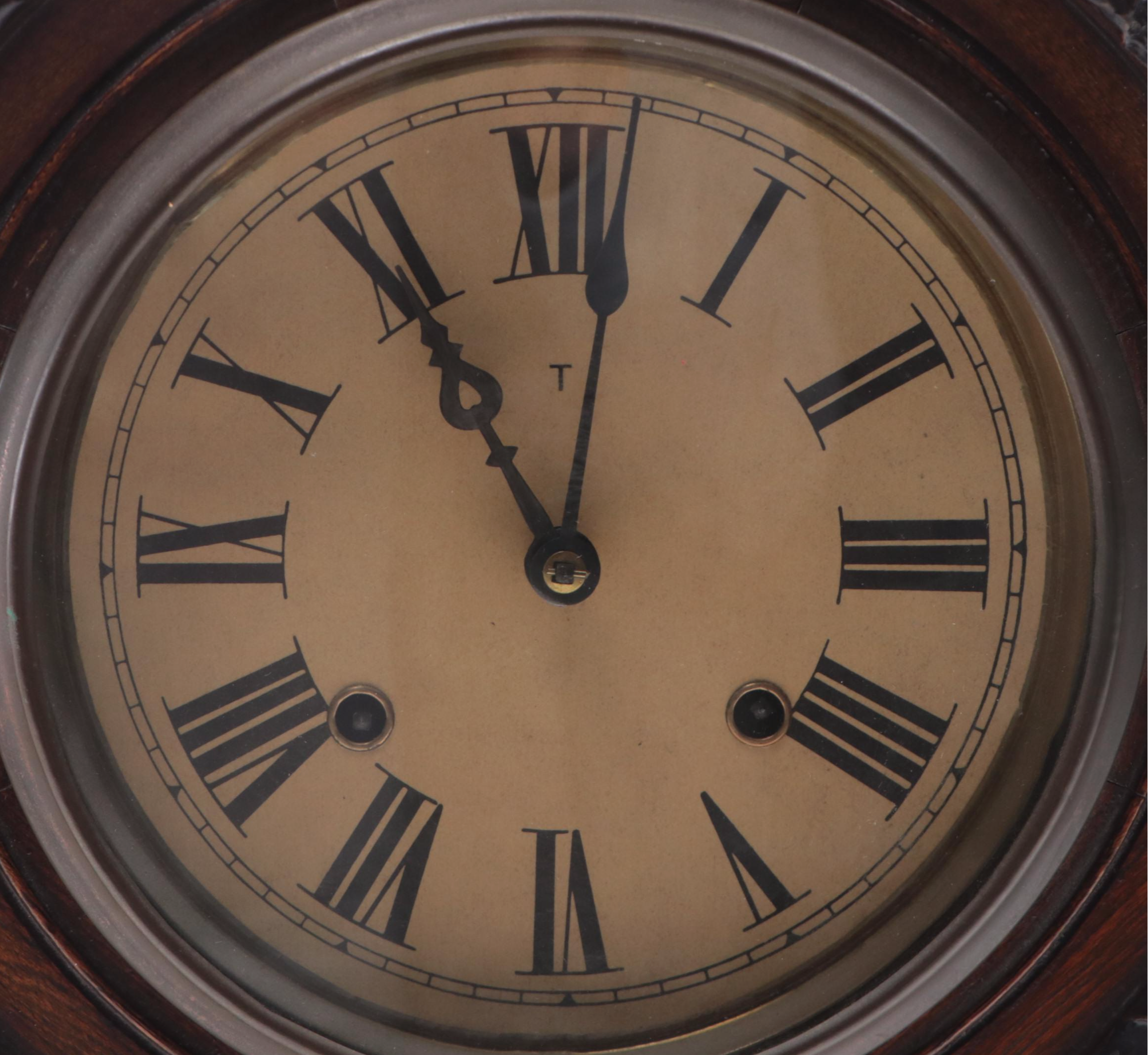 Takano's Clock Factory Japanese Regulator Clock, Early 20th Century