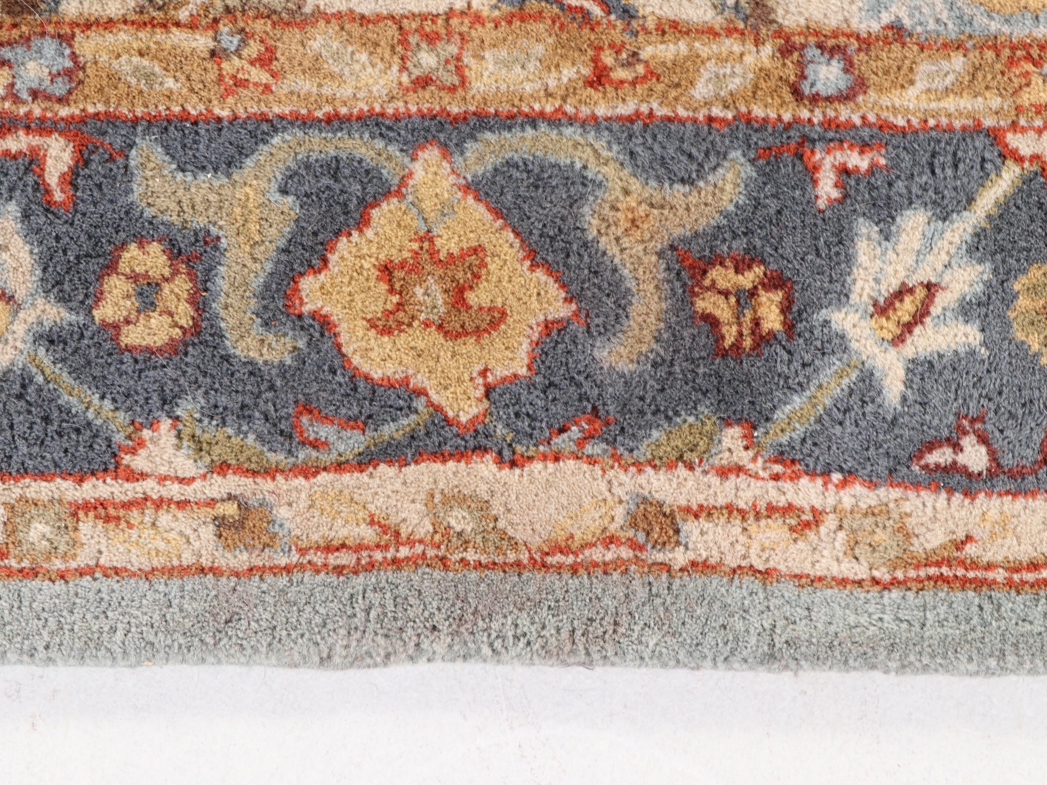 8' x 12' Hand-Tufted Pottery Barn Indo-Persian Style "Eva" Area Rug