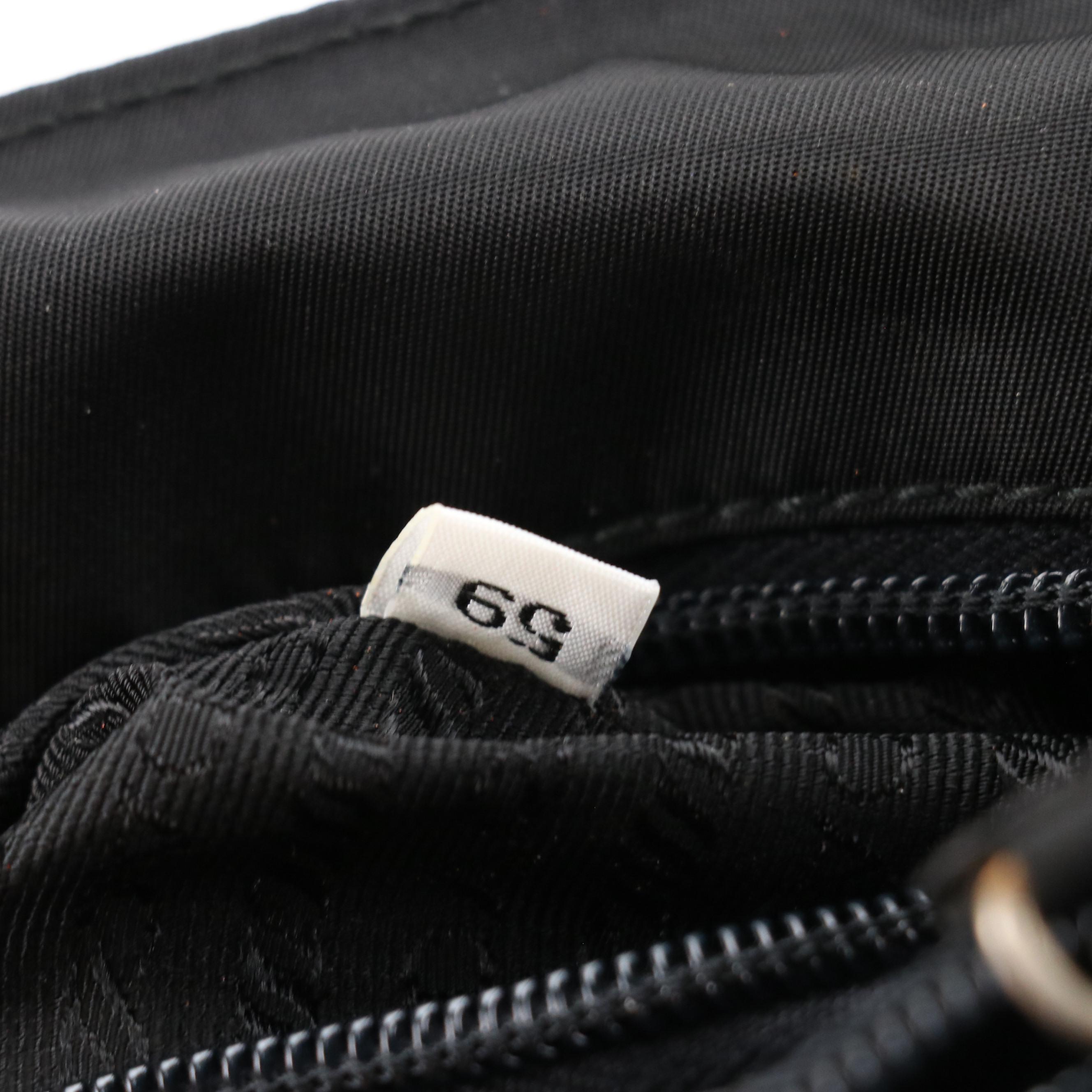 Prada Small City Shopper Tote Bag in Black Nylon Tessuto