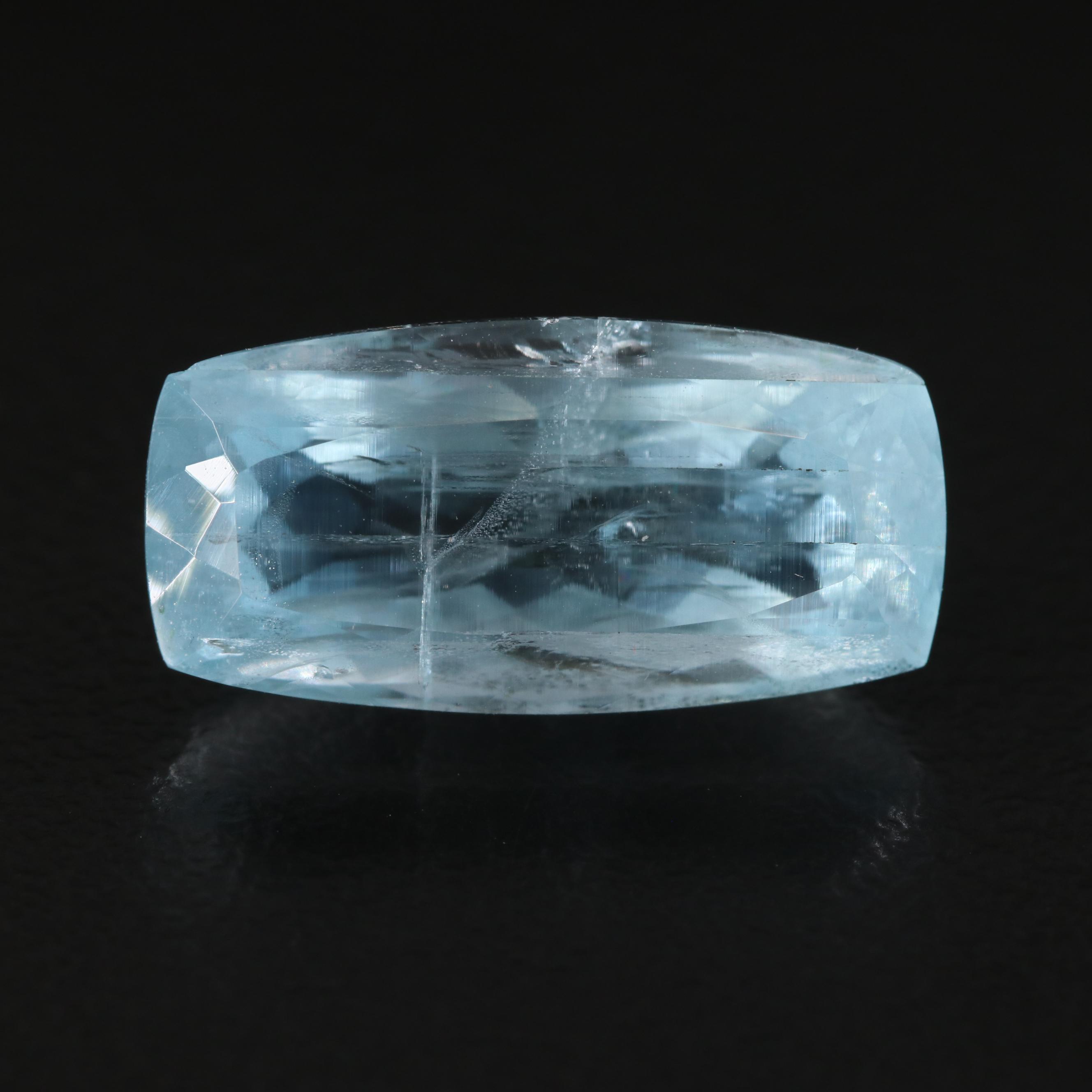 Loose 6.65 CT Aquamarine