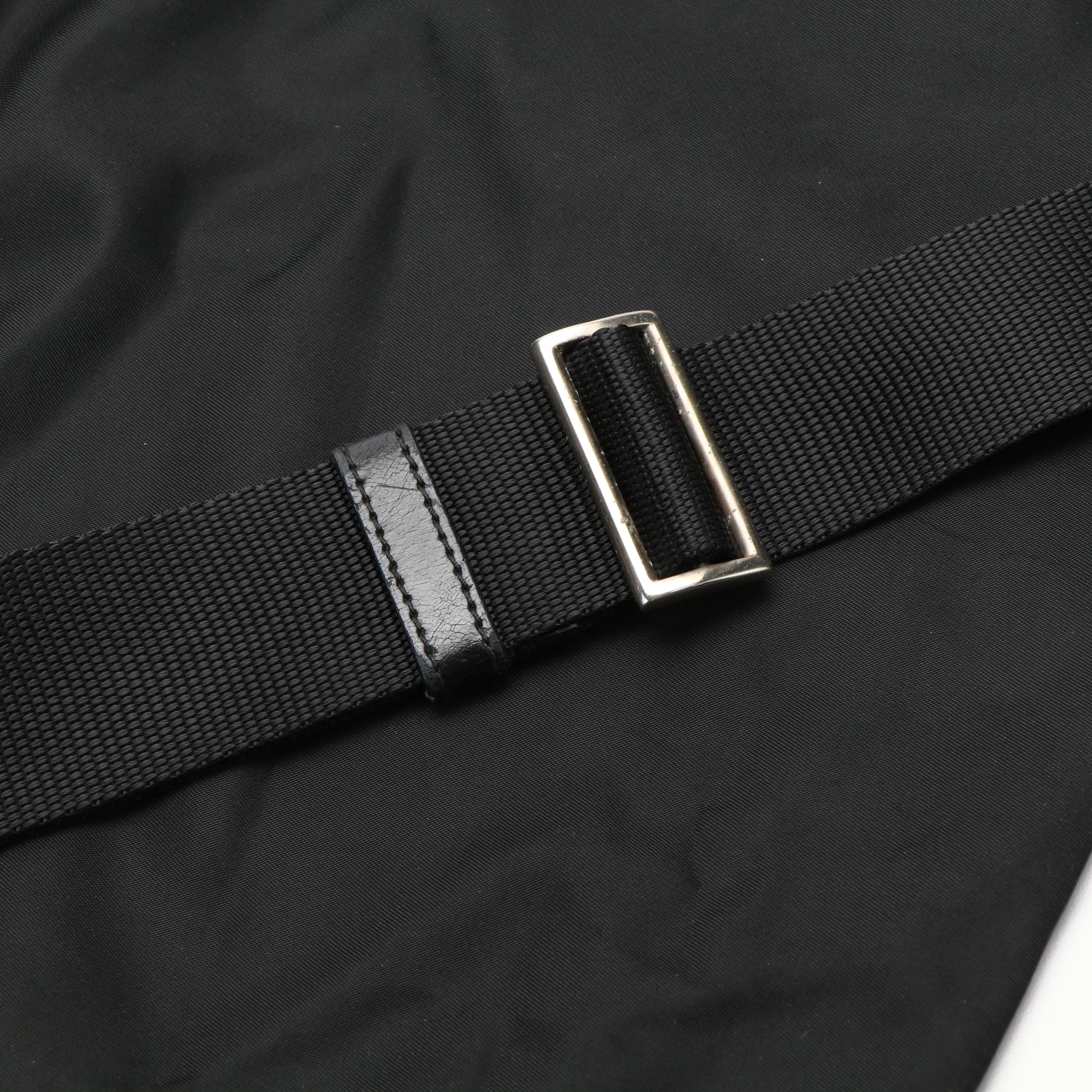 Prada Black Tessuto Nylon Crossbody Bag