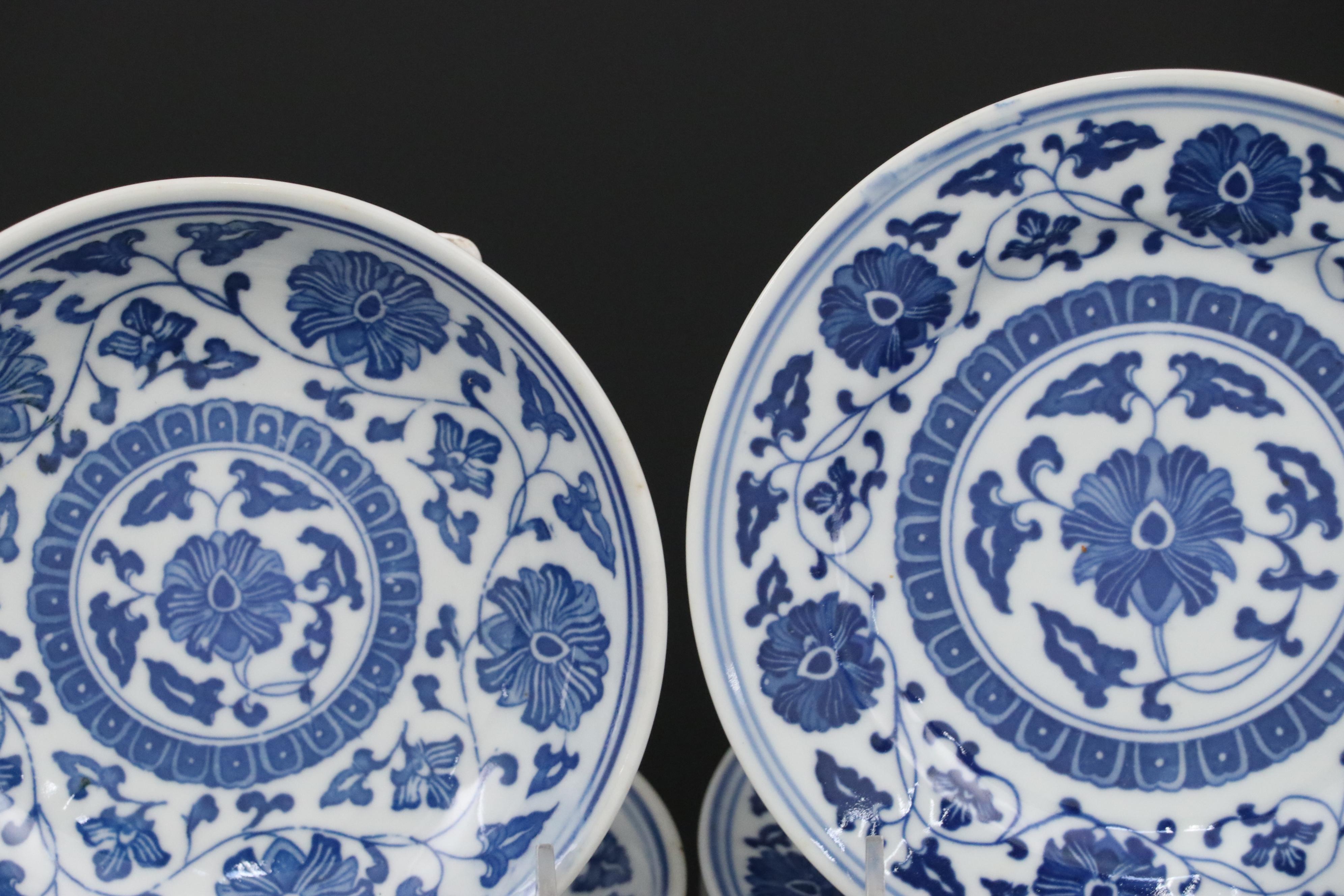 Chinese Blue and White Ceramic Rice Bowls, Sauce Bowls and More