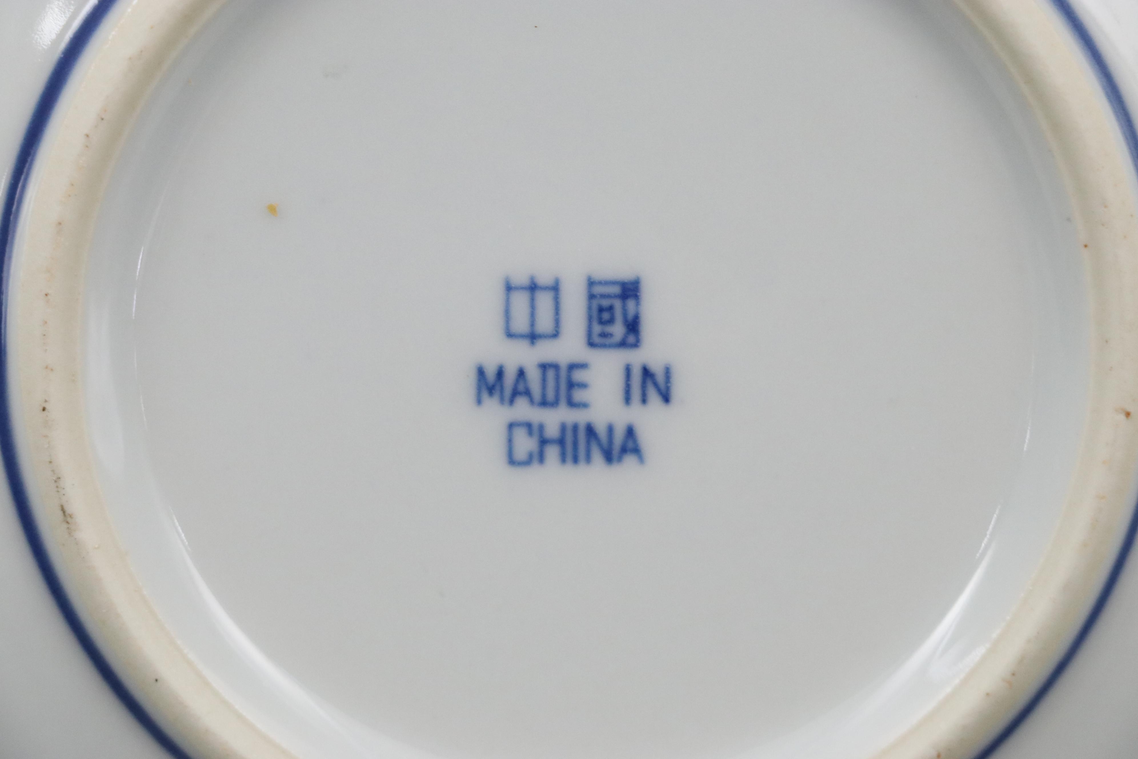 Chinese Blue and White Ceramic Rice Bowls, Sauce Bowls and More