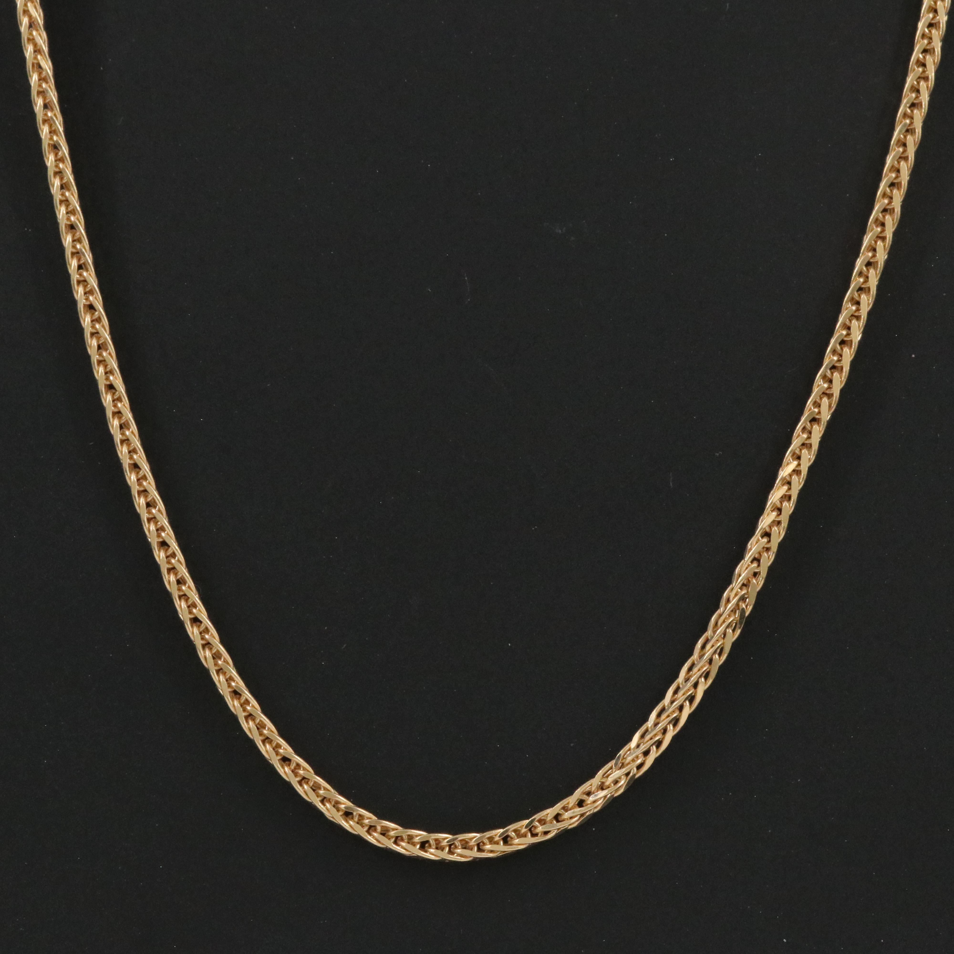 14K Foxtail Chain