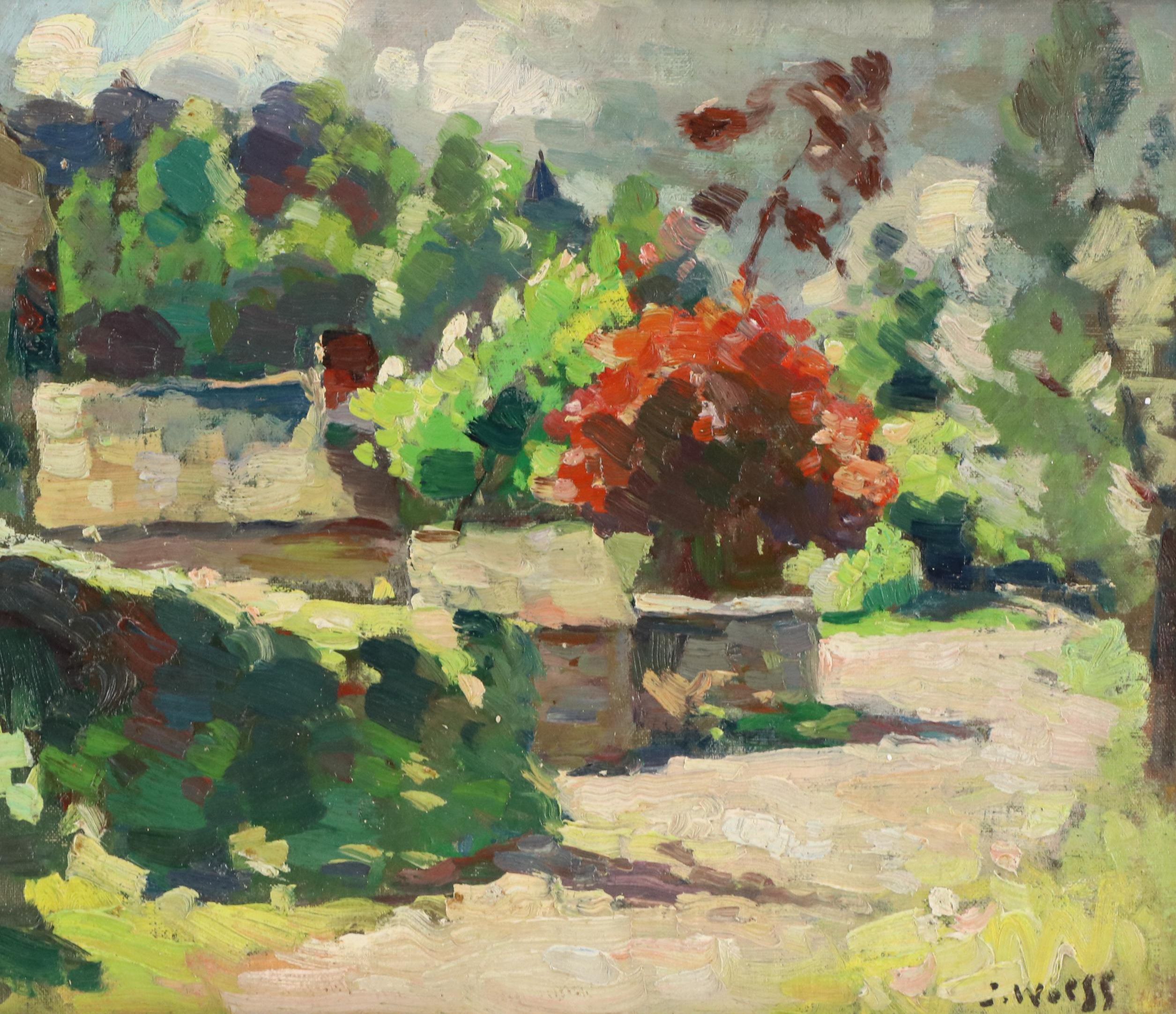 Clara Adriana van der Werff Oil Painting of Countryside Landscape