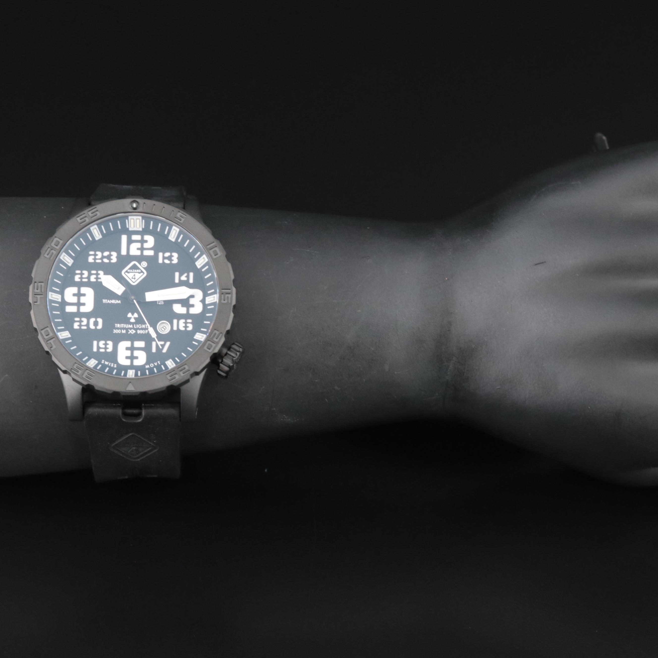 Hazard 4 Heavy Water Diver Tritium Quartz Watch