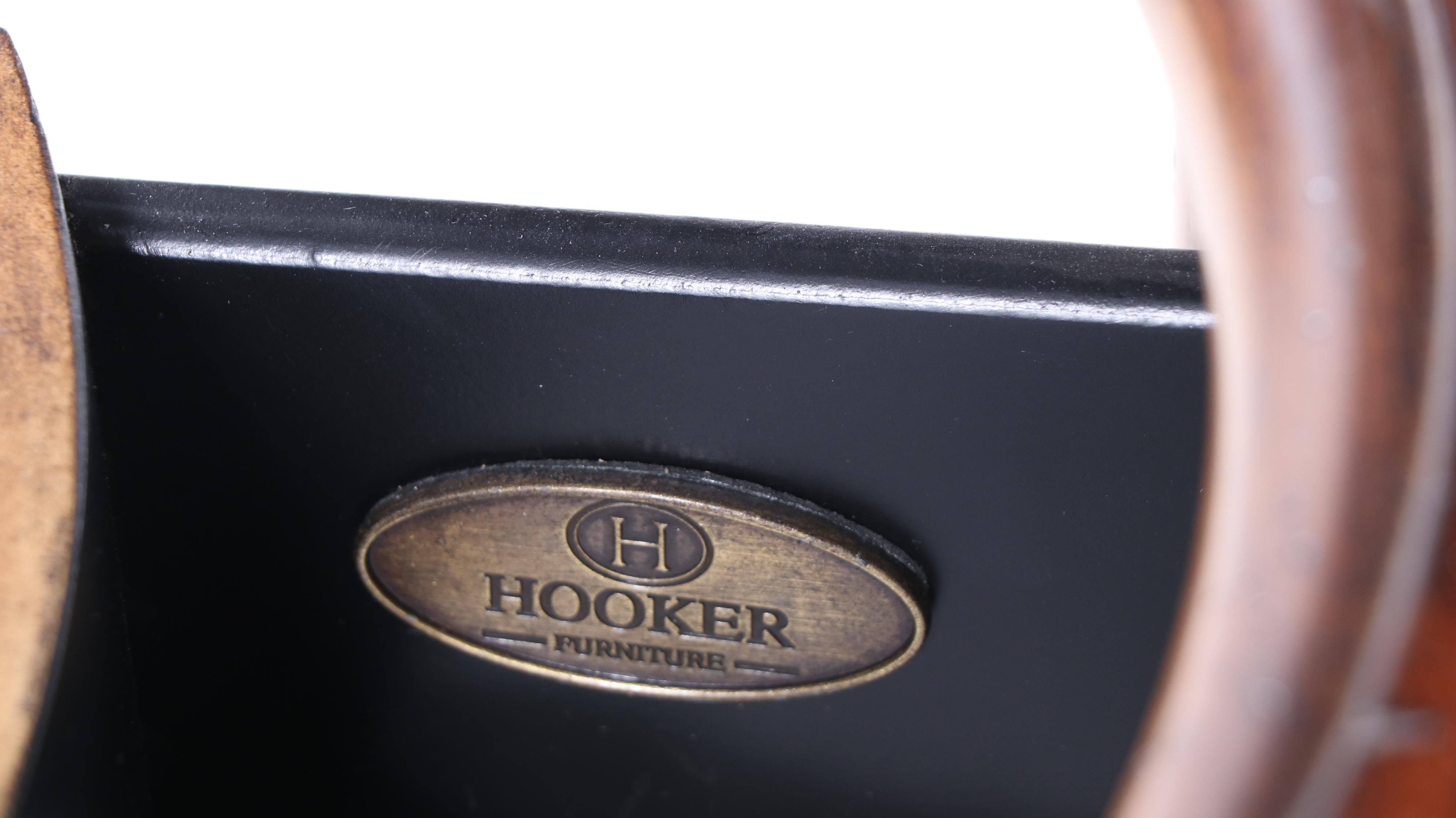 Hooker Furniture "Seven Seas" Cherrywood & Paint-Decorated Console Cabinet