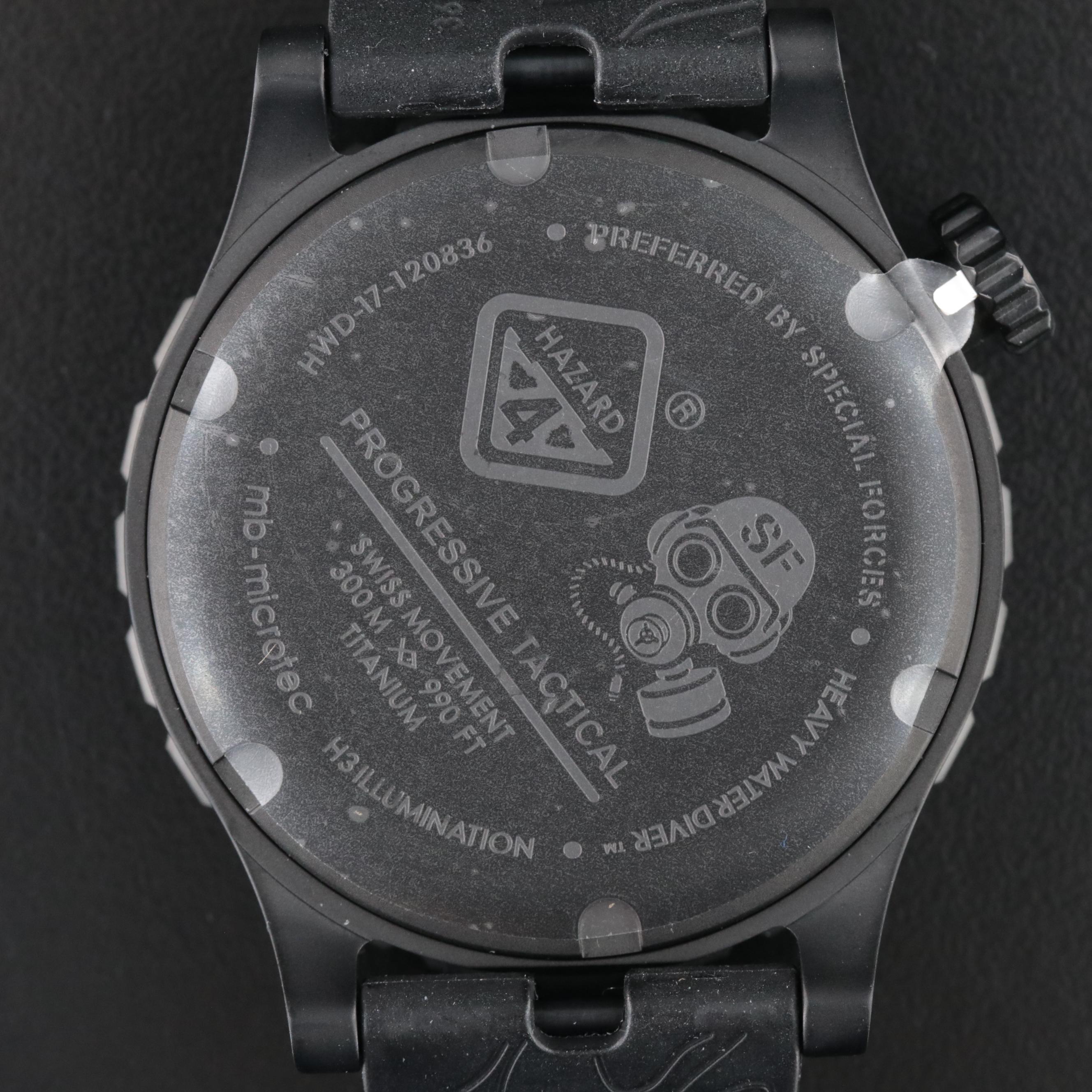 Hazard 4 Heavy Water Diver Tritium Quartz Watch