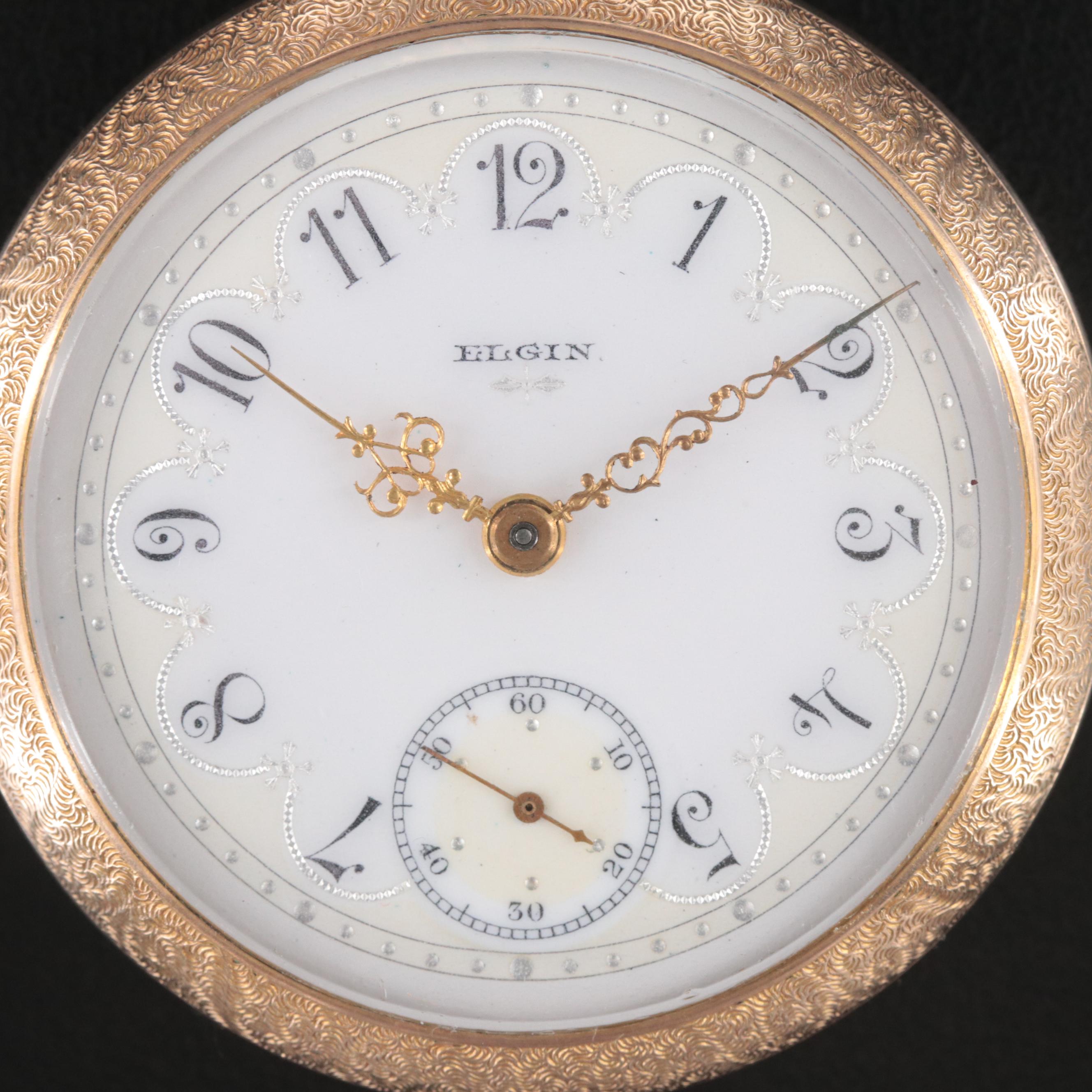 1904 Elgin Gold-Filled Pocket Watch