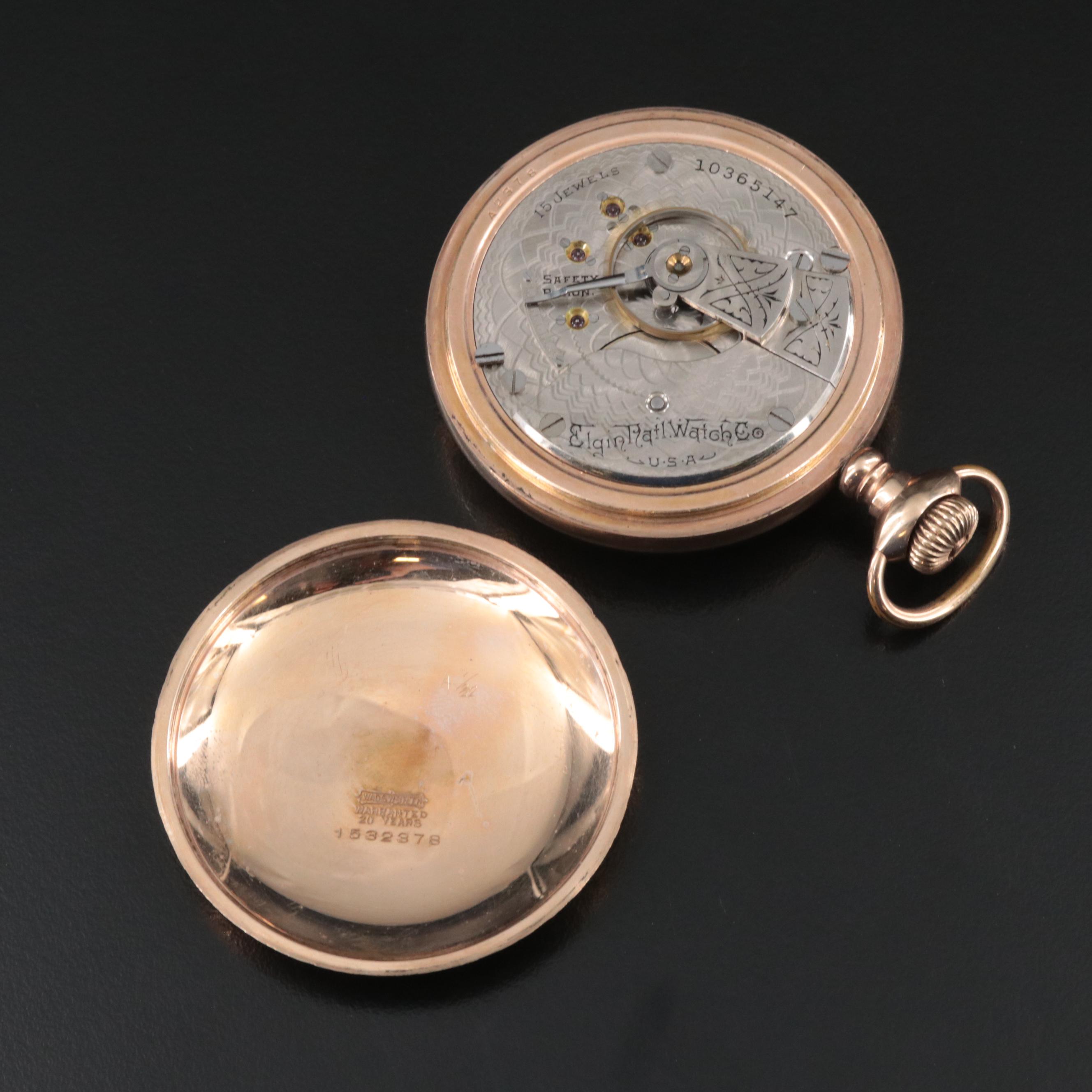 1904 Elgin Gold-Filled Pocket Watch